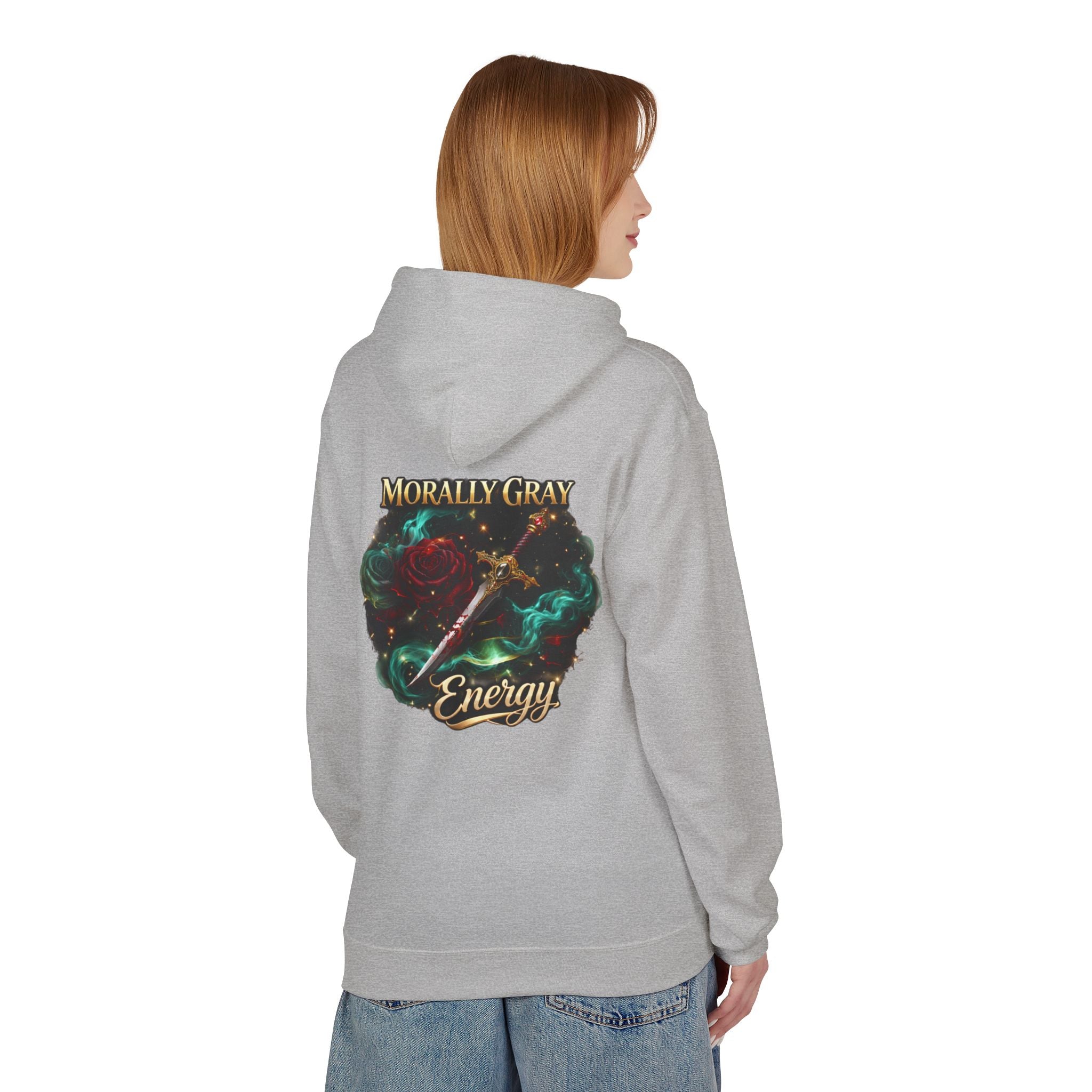 Hoodie — 'Feed Your Obsession/Morally Gray Energy