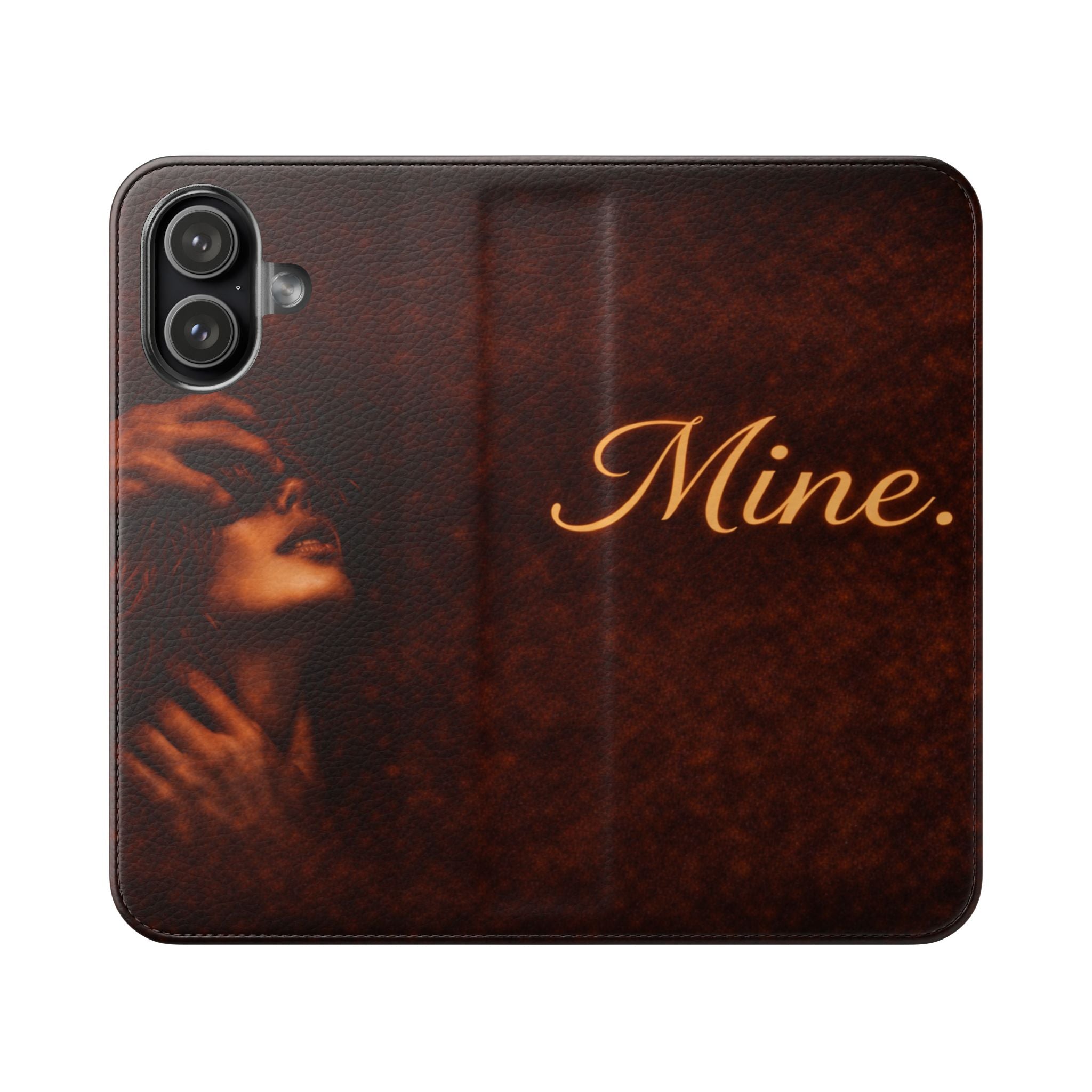 Mine. Leather Wallet Phone Case