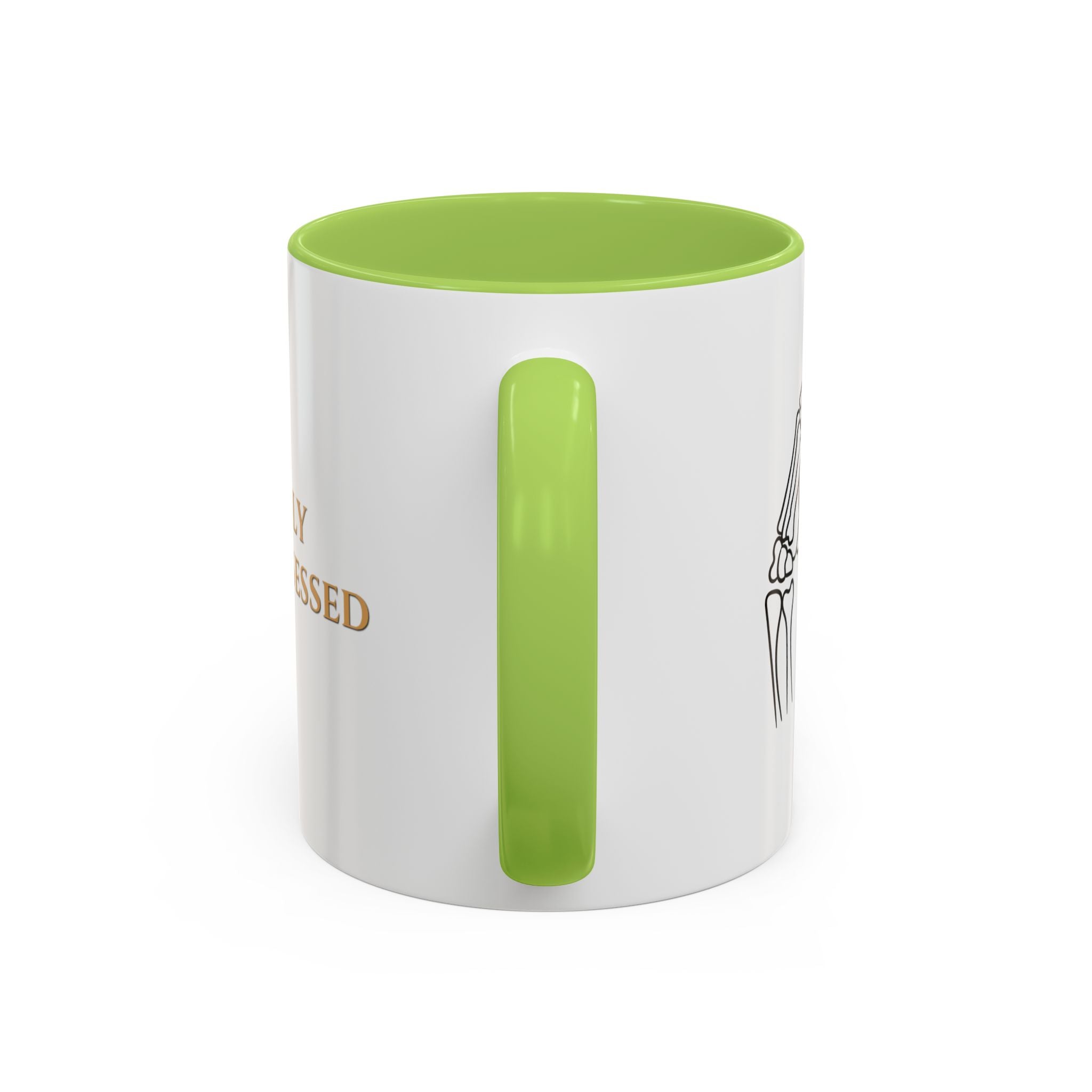 Sip Boldly Stay Obsessed Accent Coffee Mug