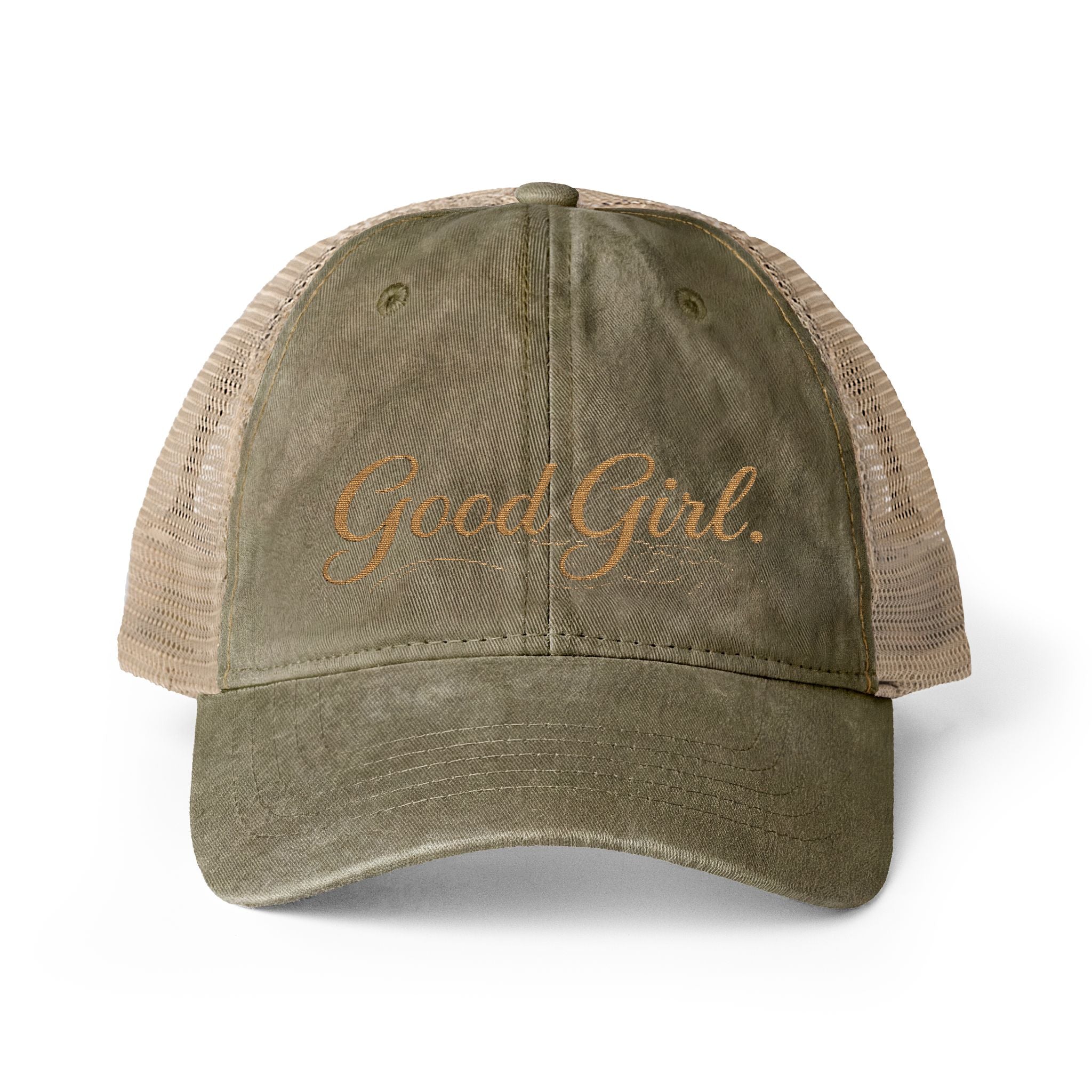 Good Girl.  Mesh-Back Cap