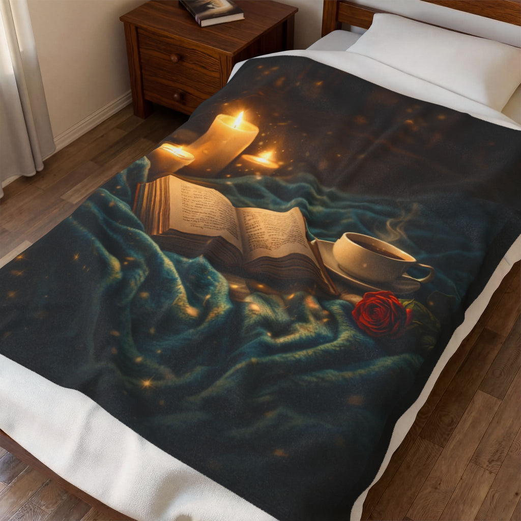 Cozy Reading Throw for Book Lovers