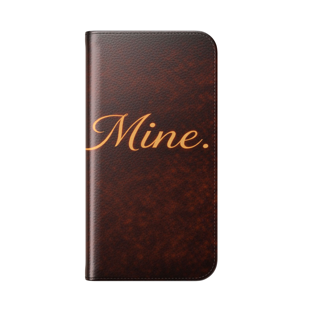 Mine. Leather Wallet Phone Case