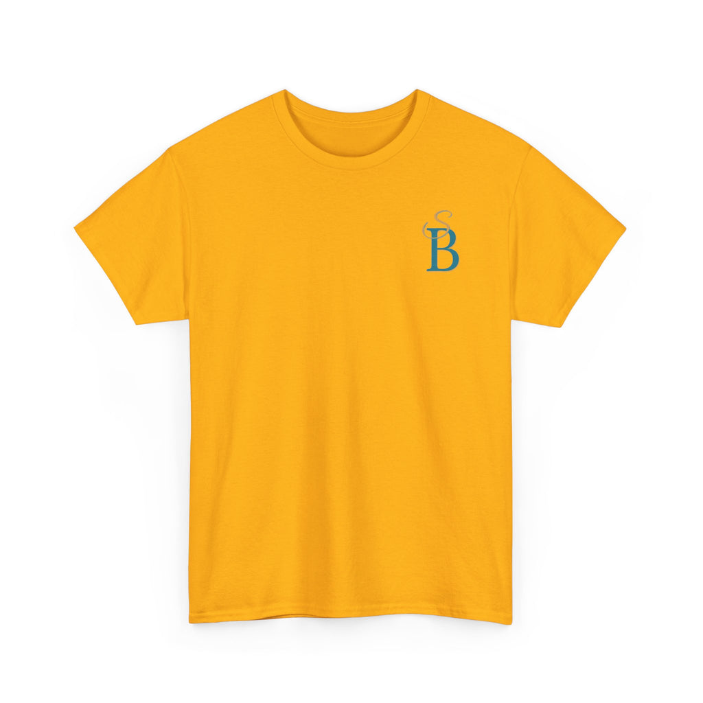 Slow Burn Tee — "Slow Burn Ruins Me Slowly" Minimal Chest Monogram T‑Shirt