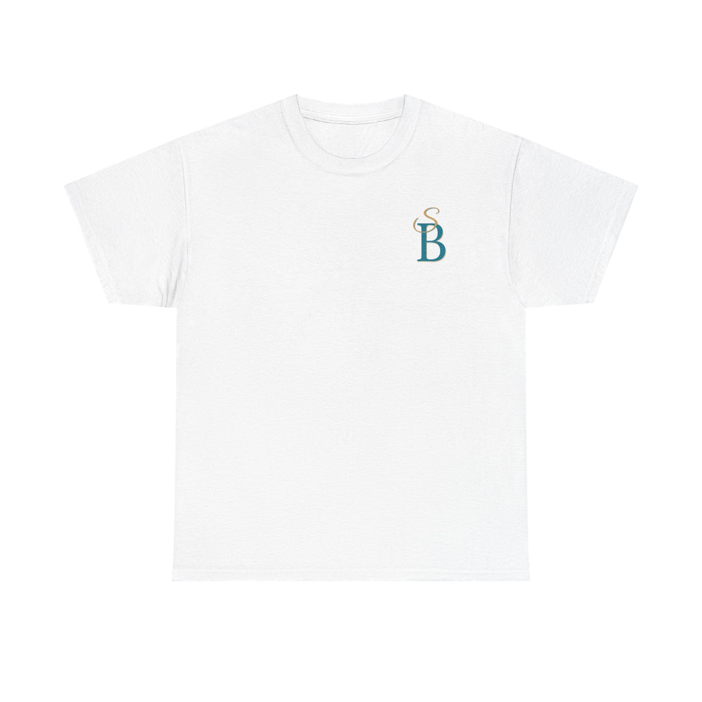 Slow Burn Tee — "Slow Burn Ruins Me Slowly" Minimal Chest Monogram T‑Shirt