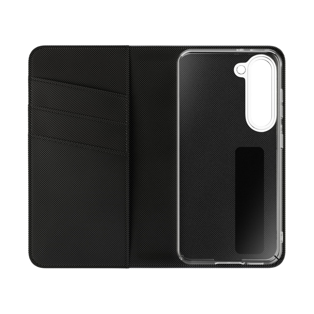 Flip Case – 'Touch Her & Die' Gothic Rose Wallet Phone Case