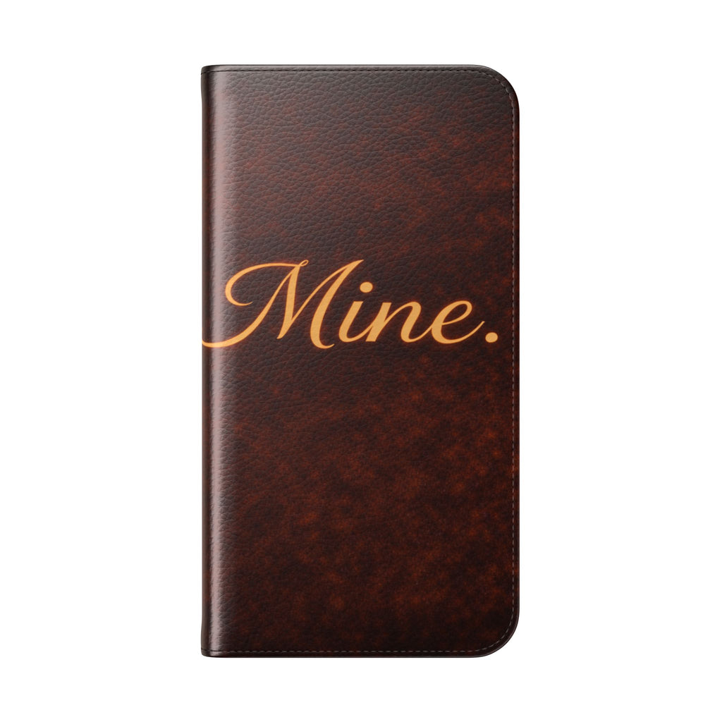 Mine. Leather Wallet Phone Case