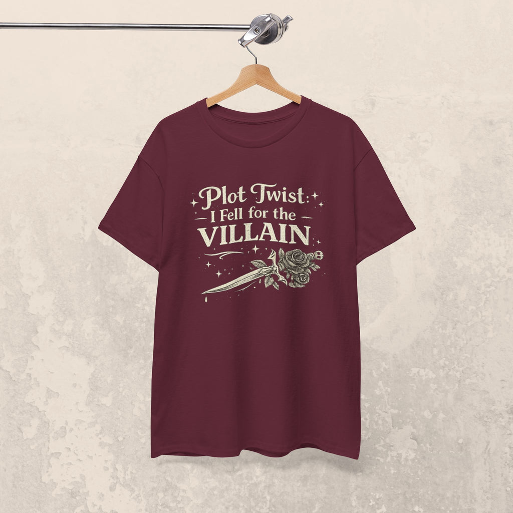 Plot Twist I Fell for the Villain T-Shirt