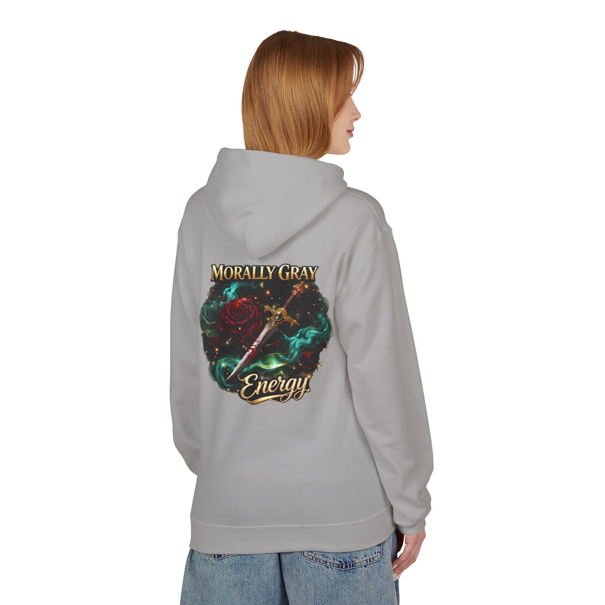 Hoodie — 'Feed Your Obsession/Morally Gray Energy