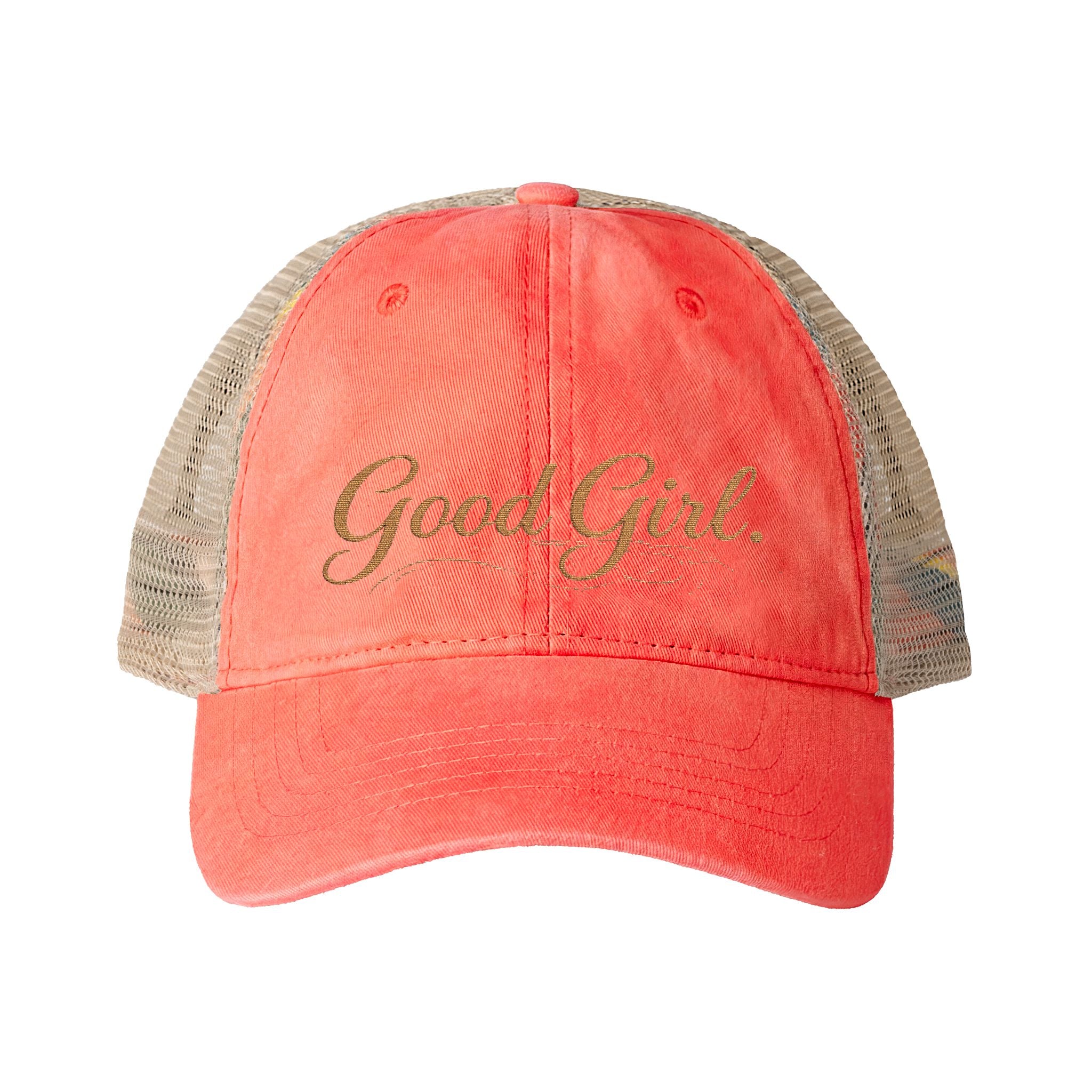 Good Girl.  Mesh-Back Cap