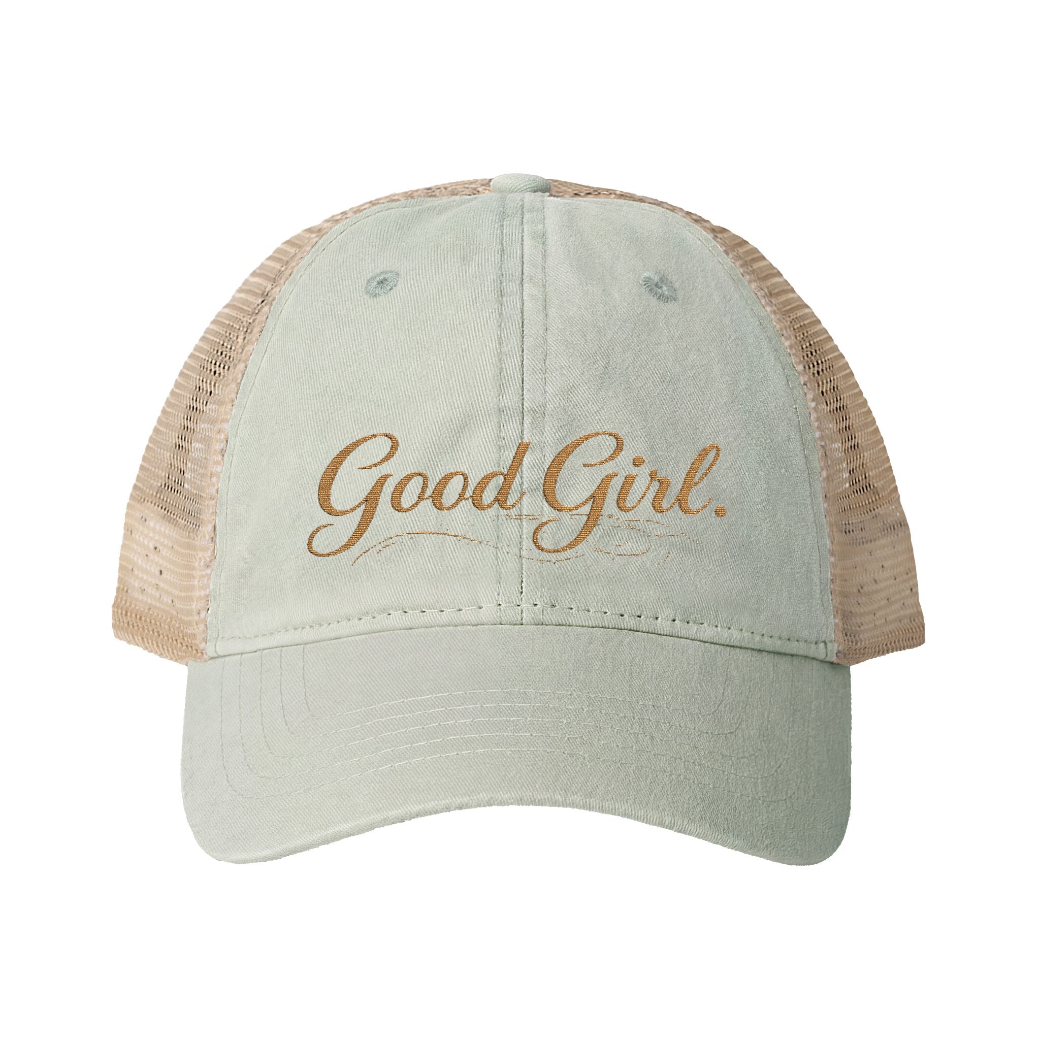 Good Girl.  Mesh-Back Cap