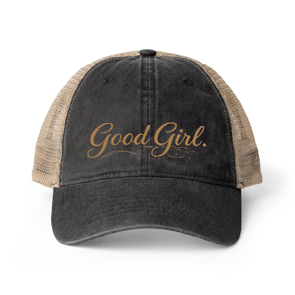 Good Girl.  Mesh-Back Cap