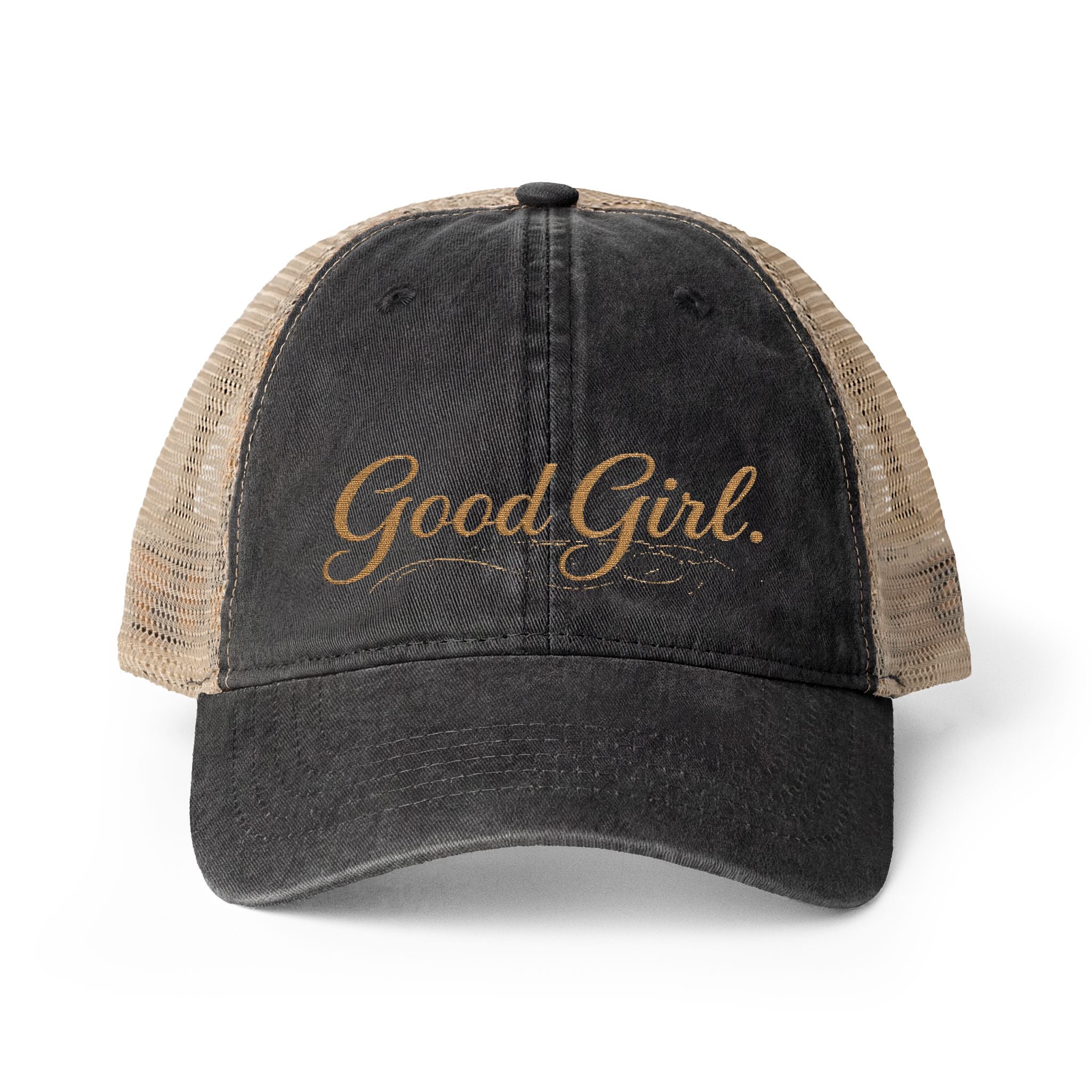 Good Girl.  Mesh-Back Cap