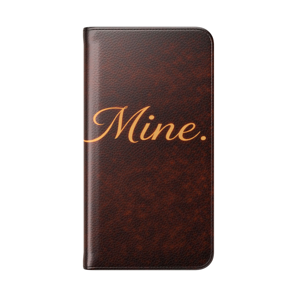 Mine. Leather Wallet Phone Case