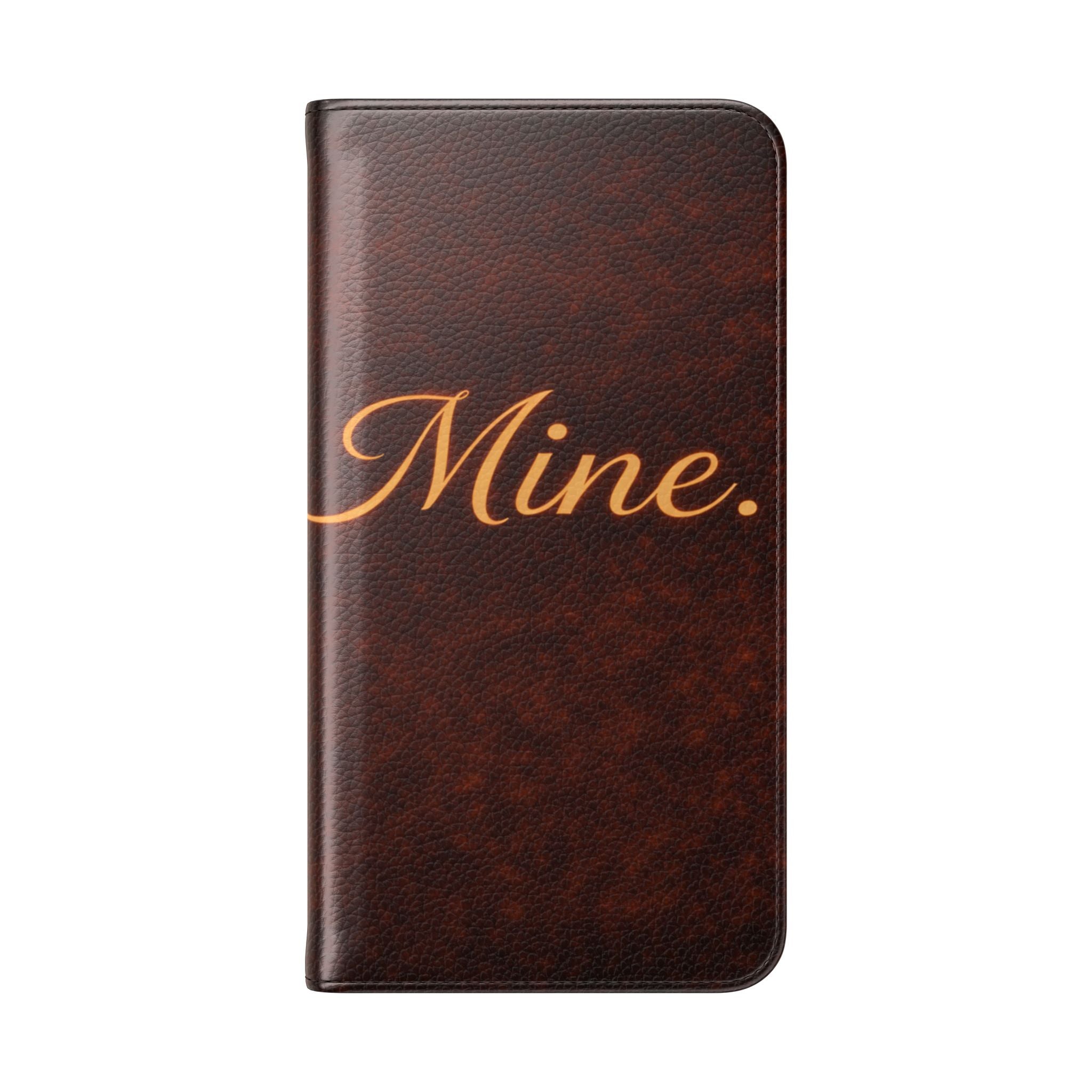 Mine. Leather Wallet Phone Case