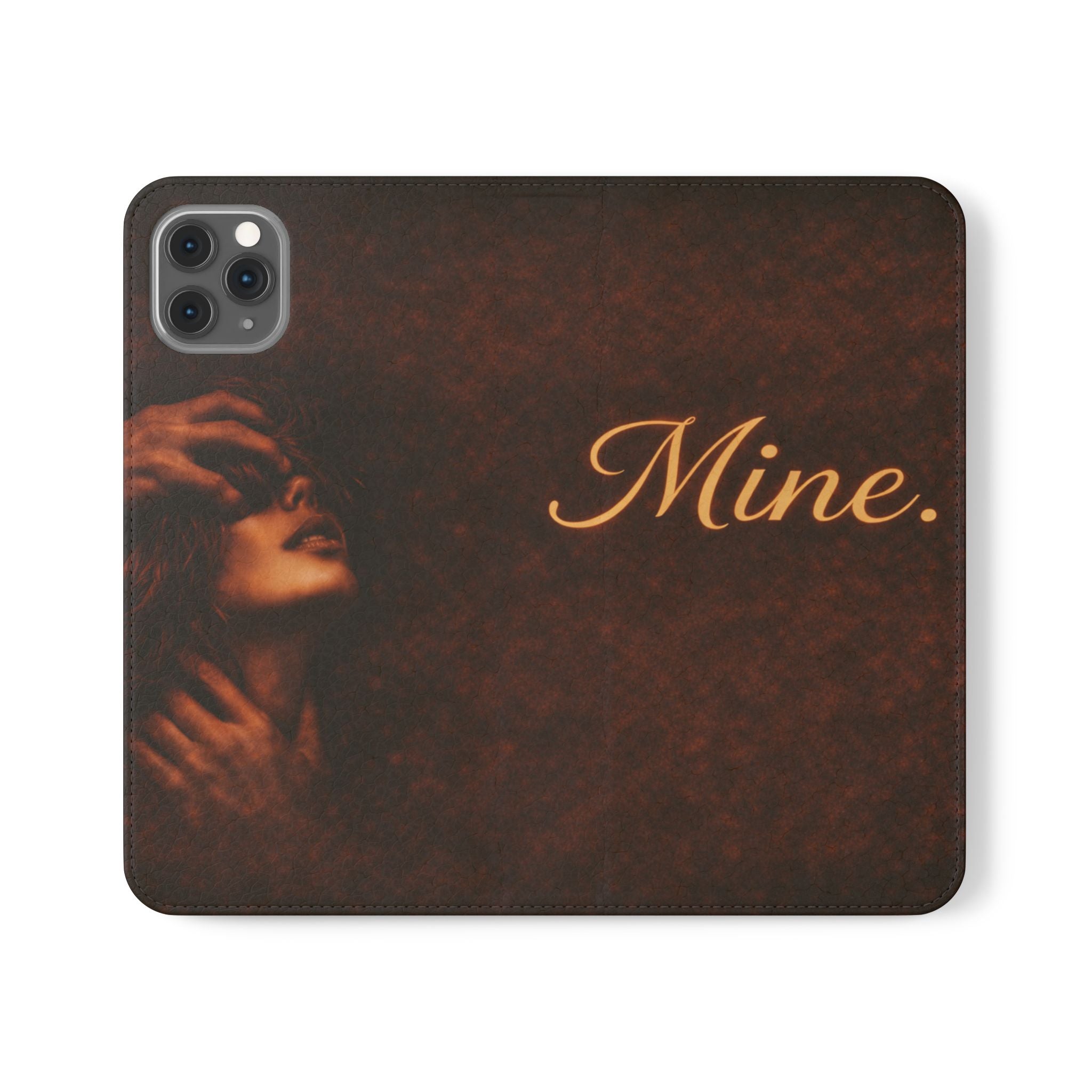 Mine. Leather Wallet Phone Case