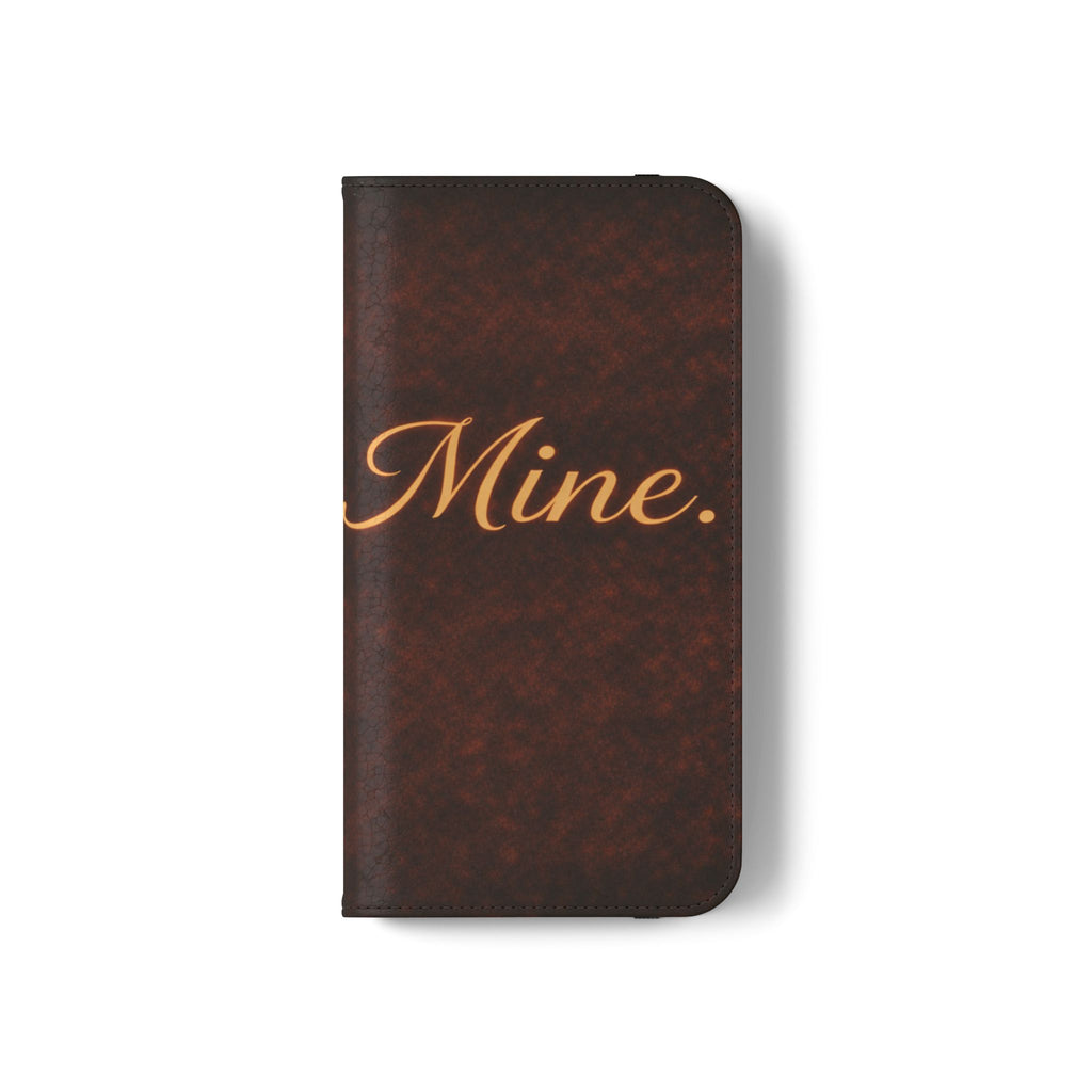 Mine. Leather Wallet Phone Case