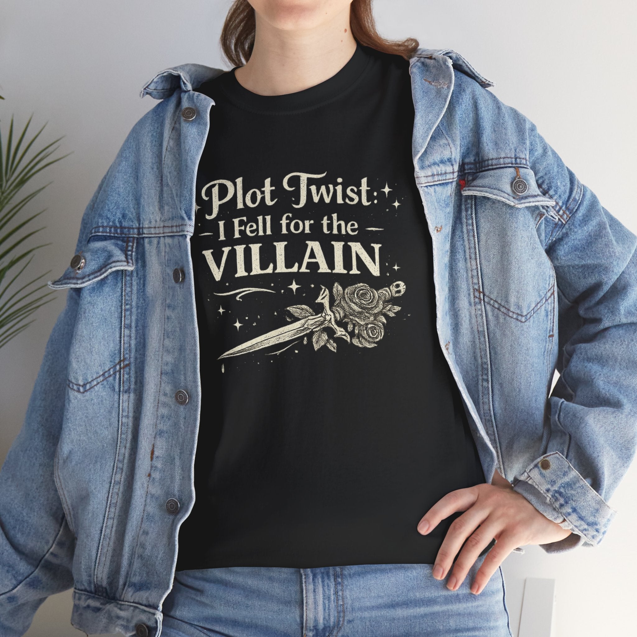 Plot Twist I Fell for the Villain T-Shirt