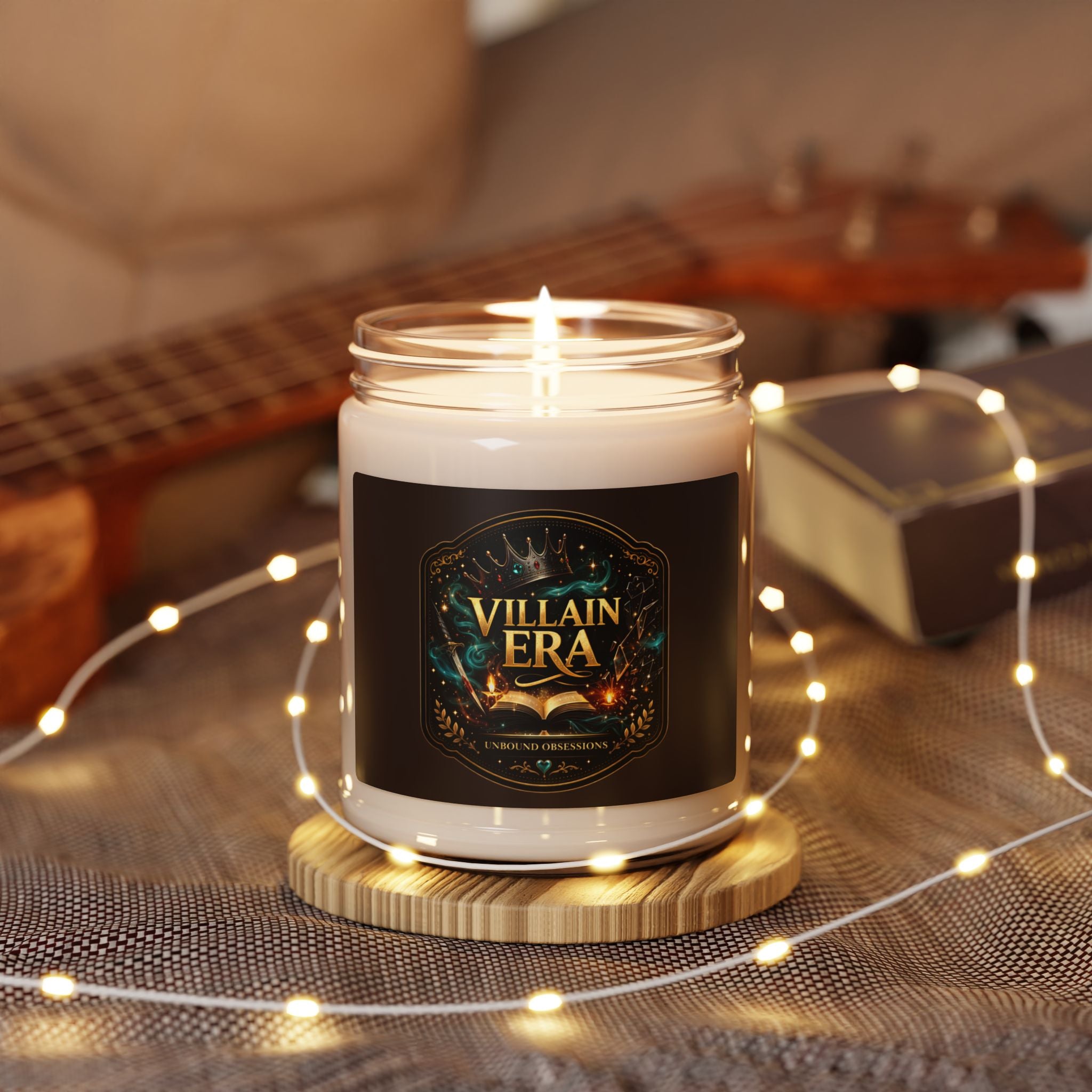 Villain Era Scented Soy Candle — 9oz Jar (Hand-Poured)