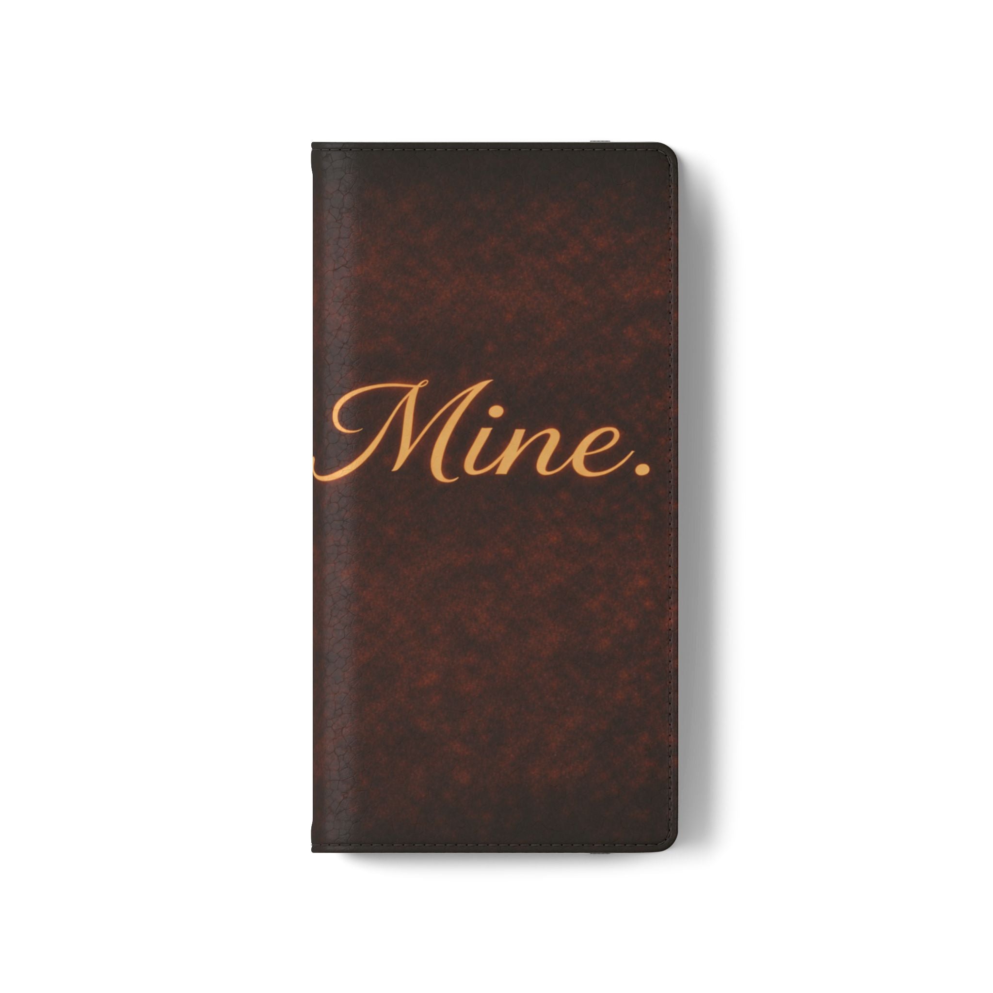 Mine. Leather Wallet Phone Case