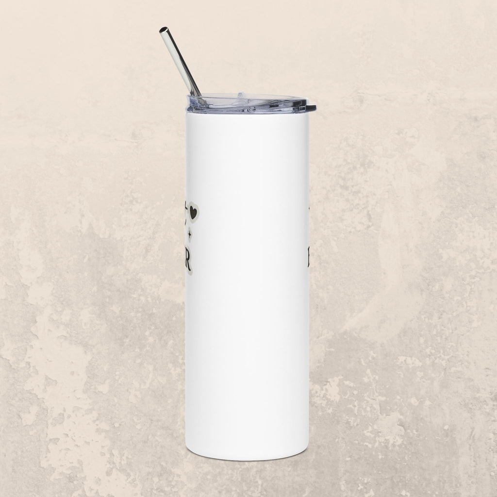 Reading Shapes Character 20oz Stainless Steel Tumbler