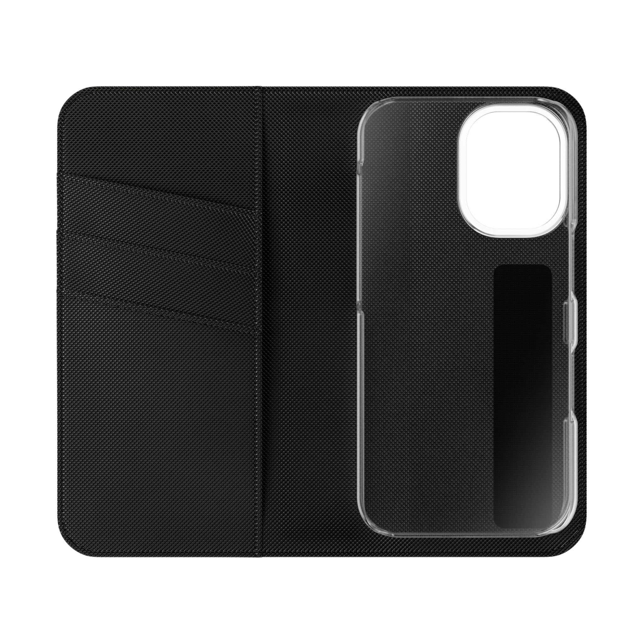 Flip Case – 'Touch Her & Die' Gothic Rose Wallet Phone Case