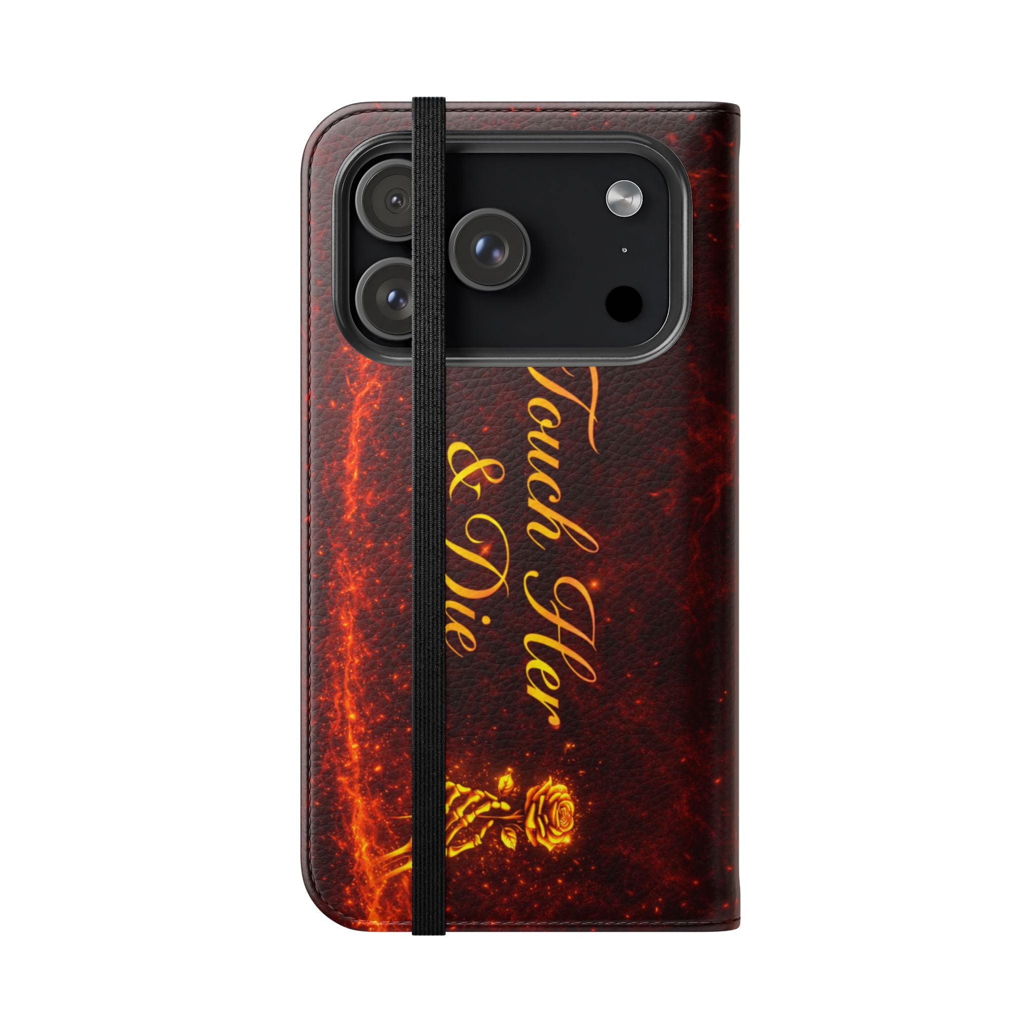 Touch Her & Die Wallet Phone Case