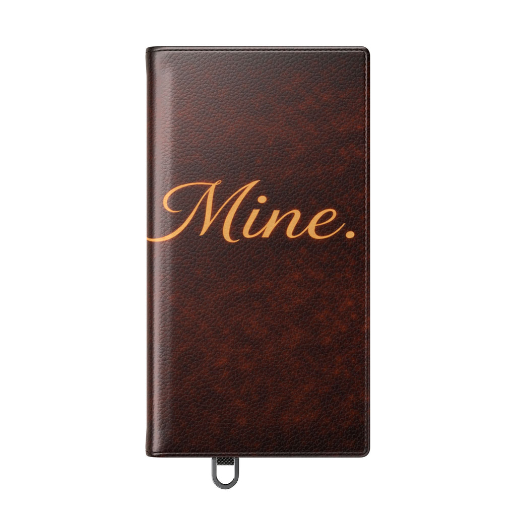 Mine. Leather Wallet Phone Case
