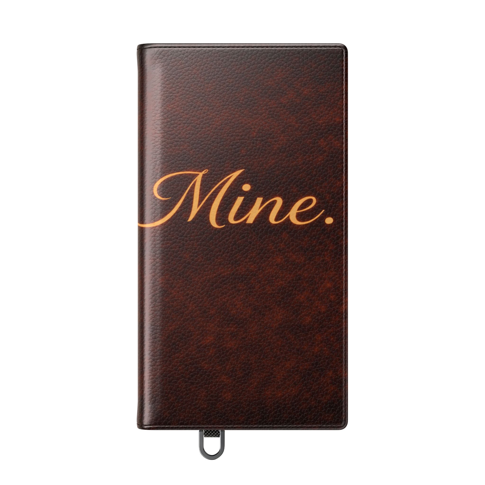 Mine. Leather Wallet Phone Case