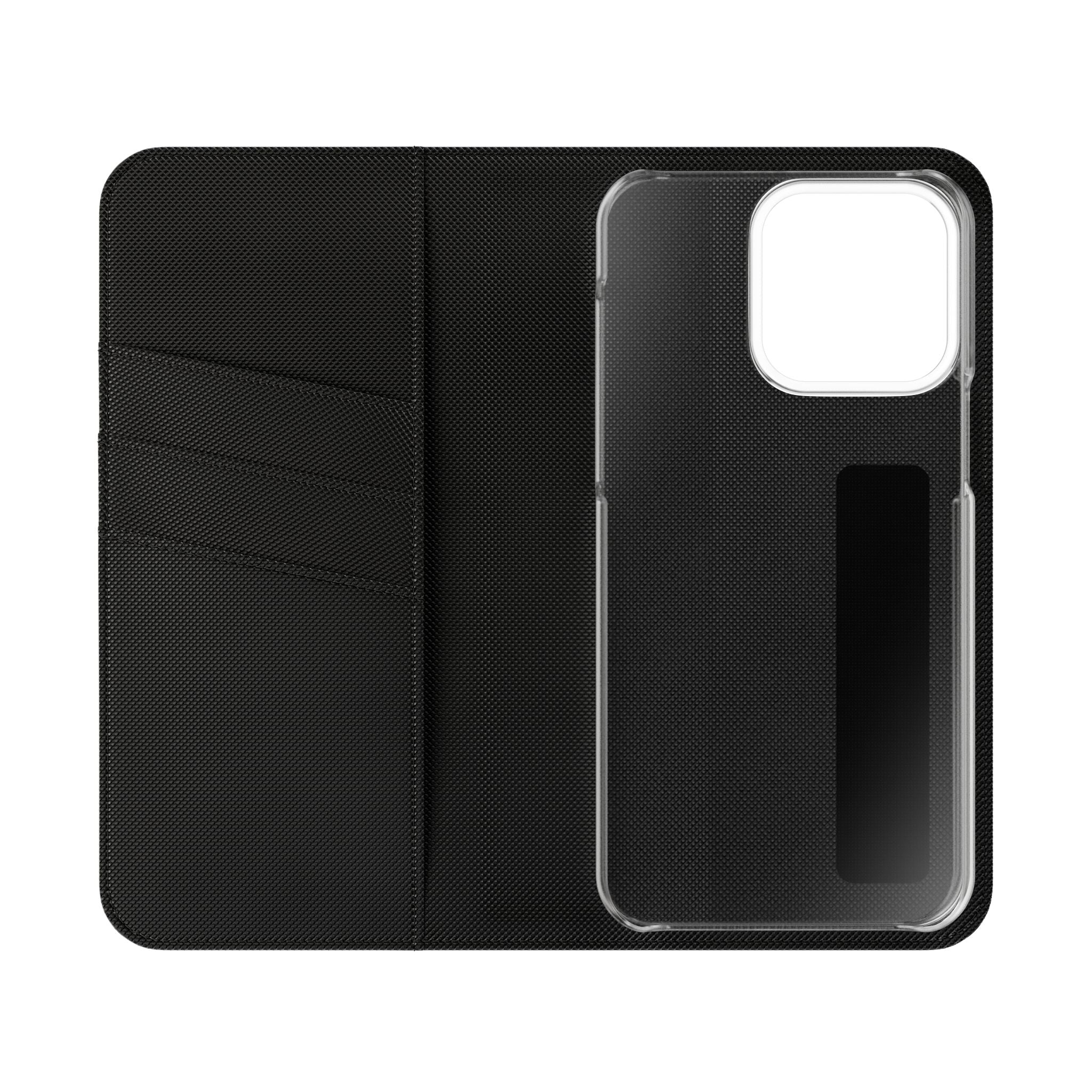 Flip Case – 'Touch Her & Die' Gothic Rose Wallet Phone Case