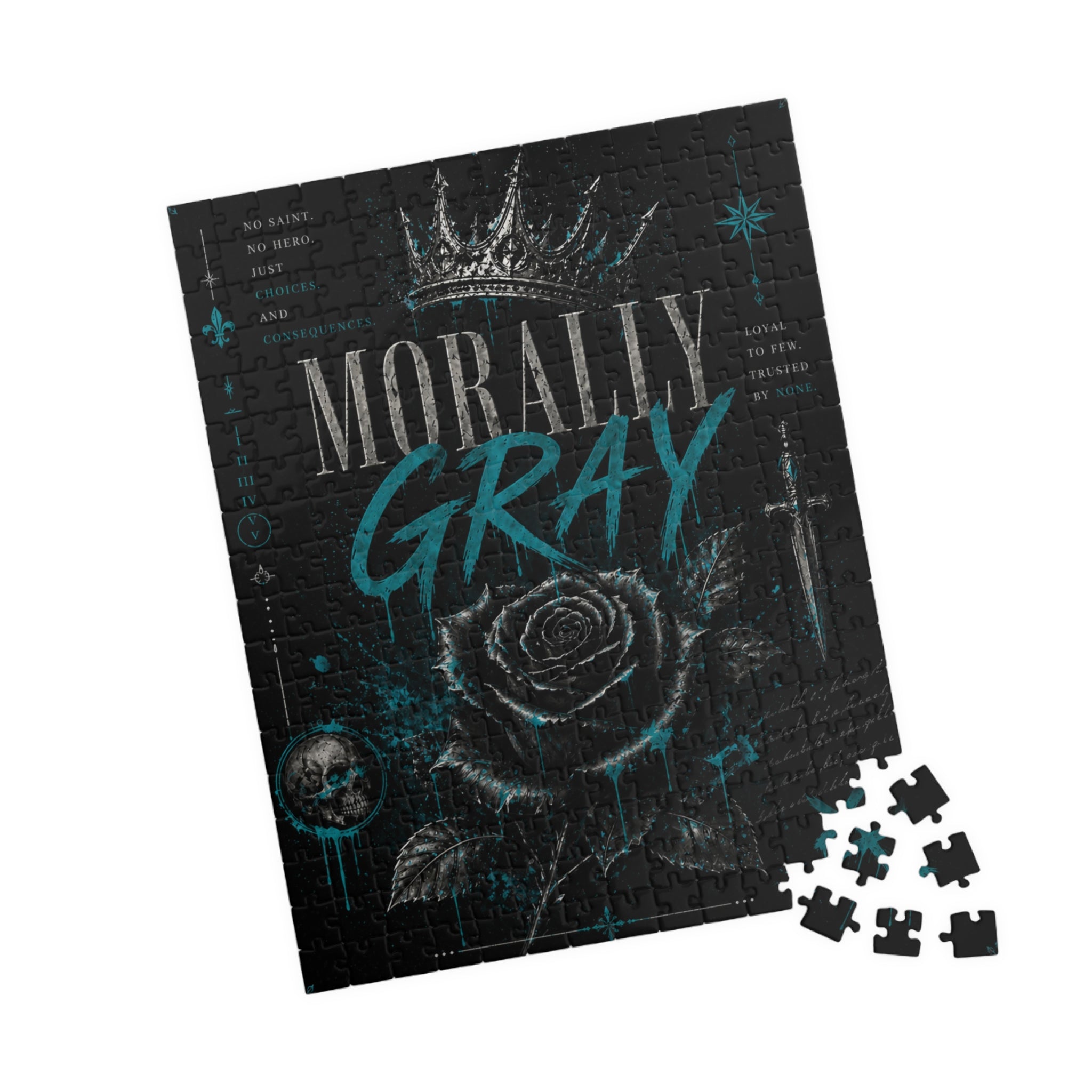 Morally Gray Puzzle | Jigsaw 110-520 Piece | bookish puzzle