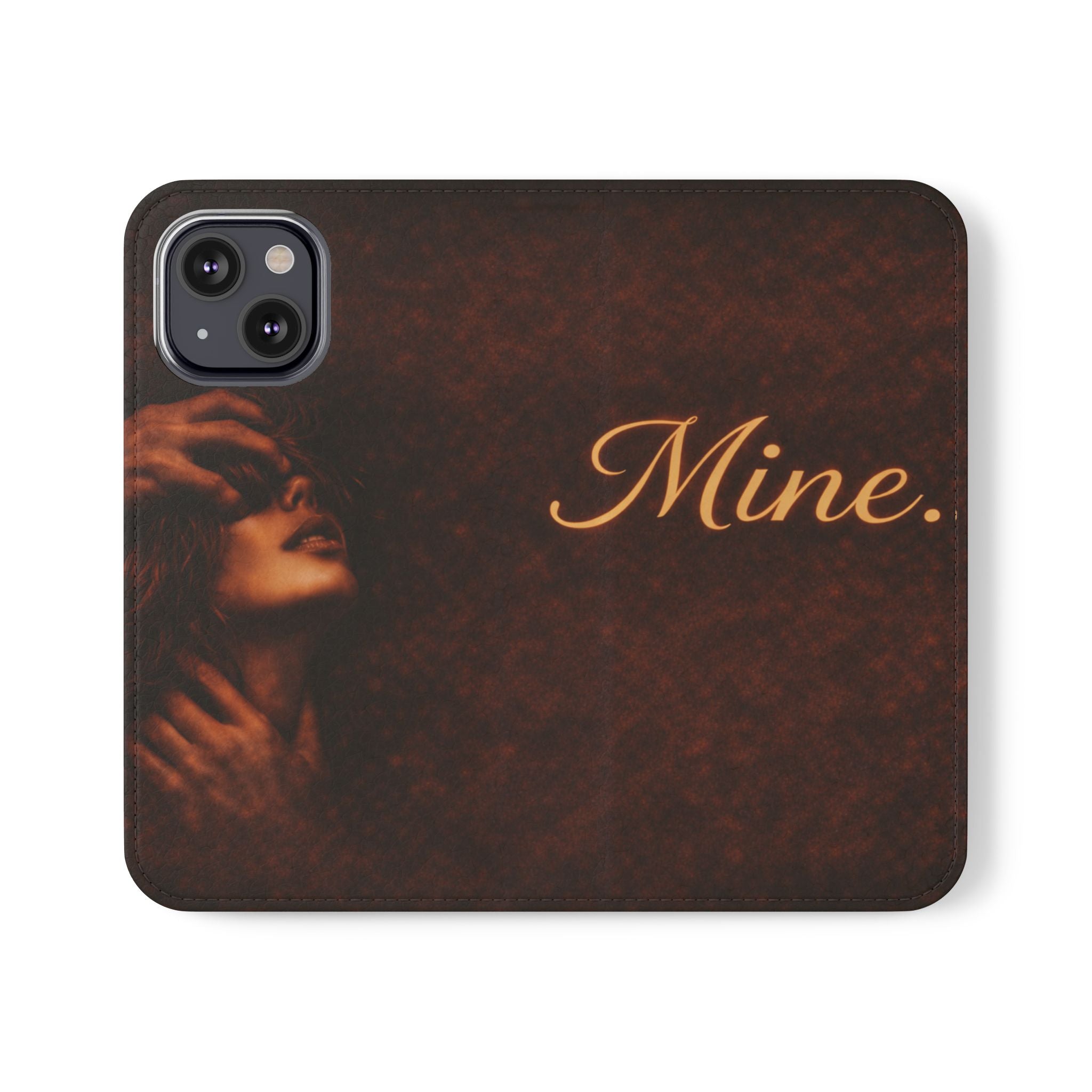 Mine. Leather Wallet Phone Case