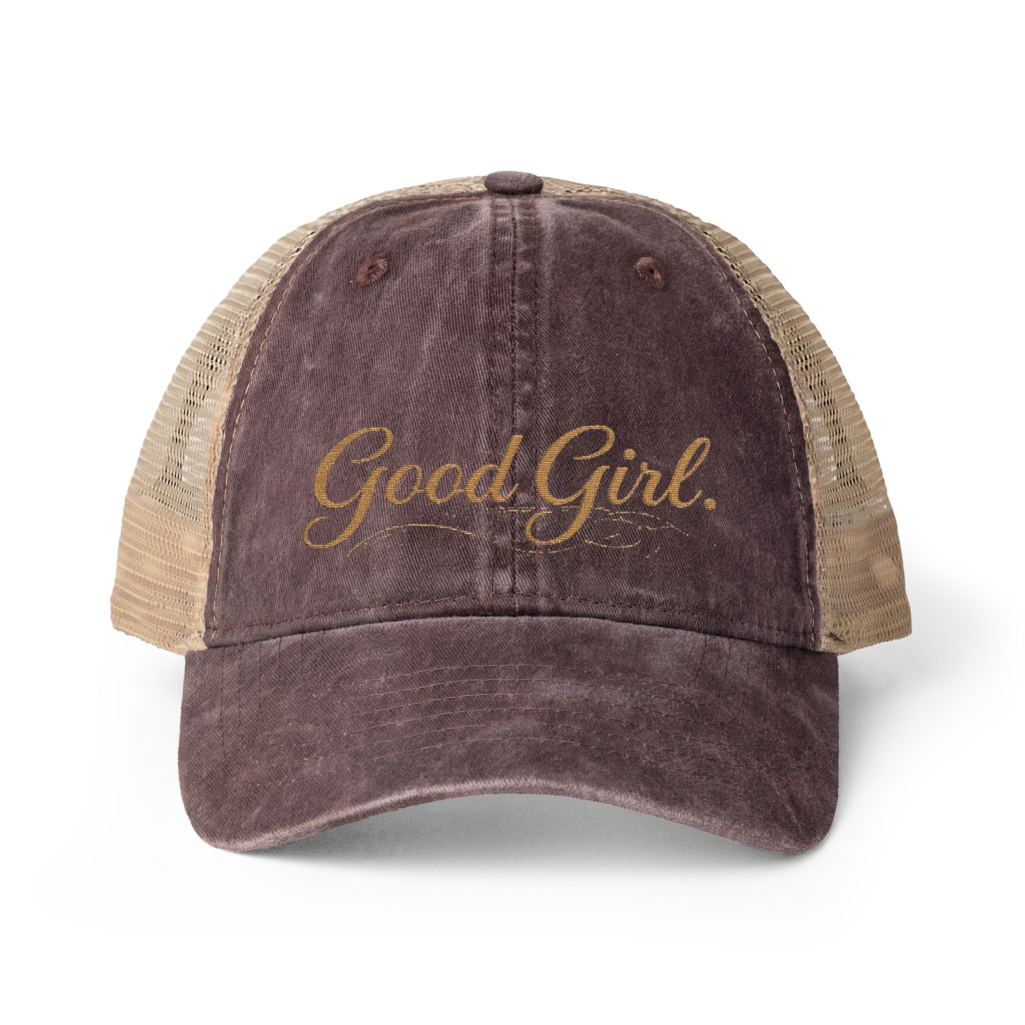 Good Girl.  Mesh-Back Cap