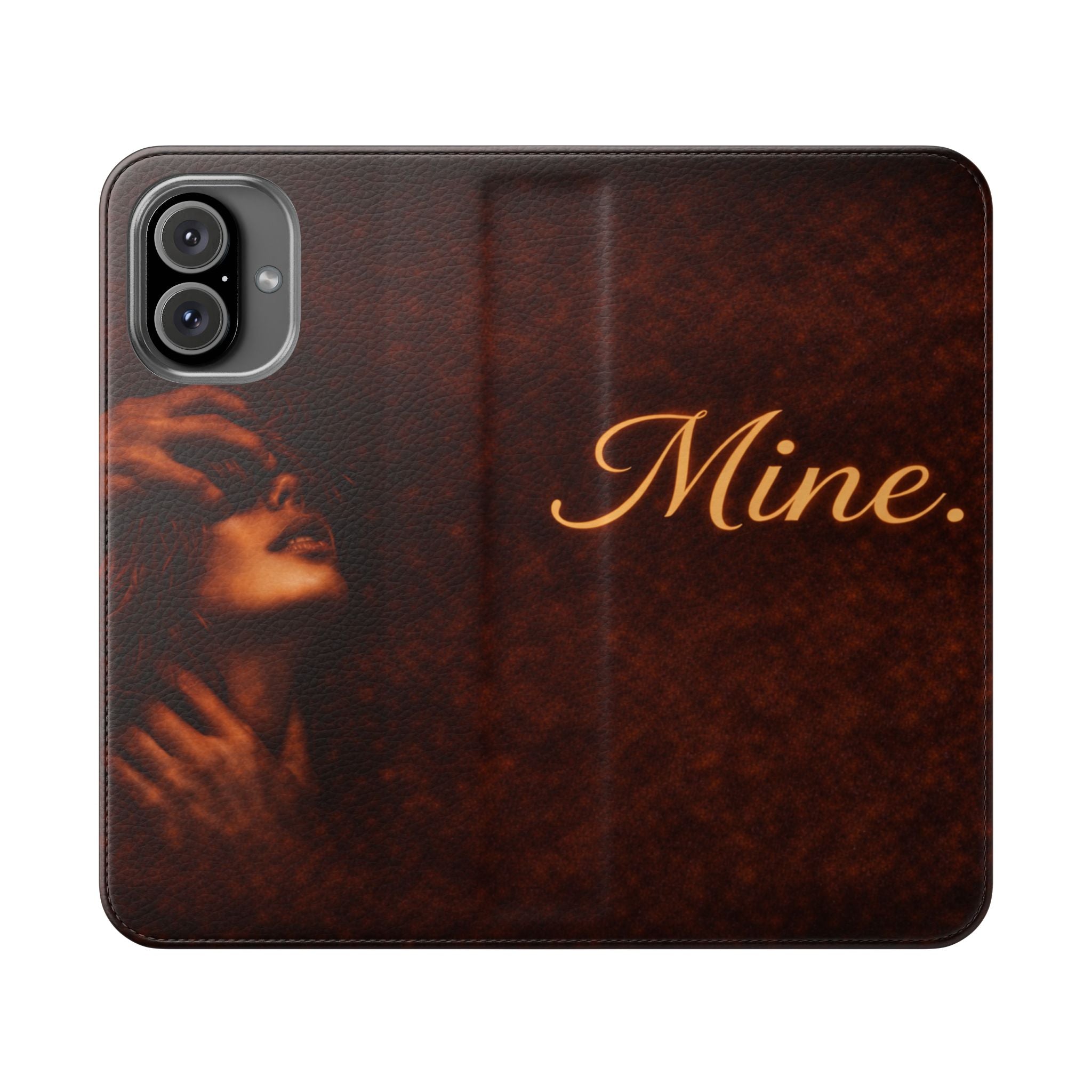 Mine. Leather Wallet Phone Case