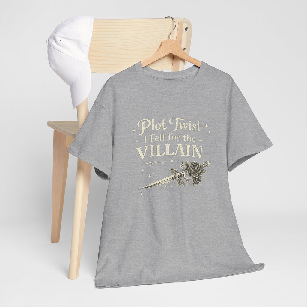 Plot Twist I Fell for the Villain T-Shirt
