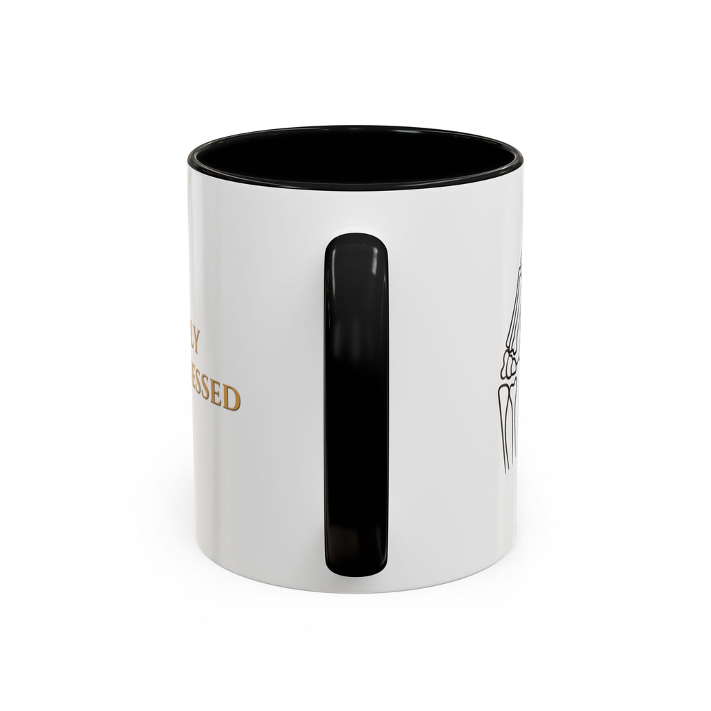 Sip Boldly Stay Obsessed Accent Coffee Mug