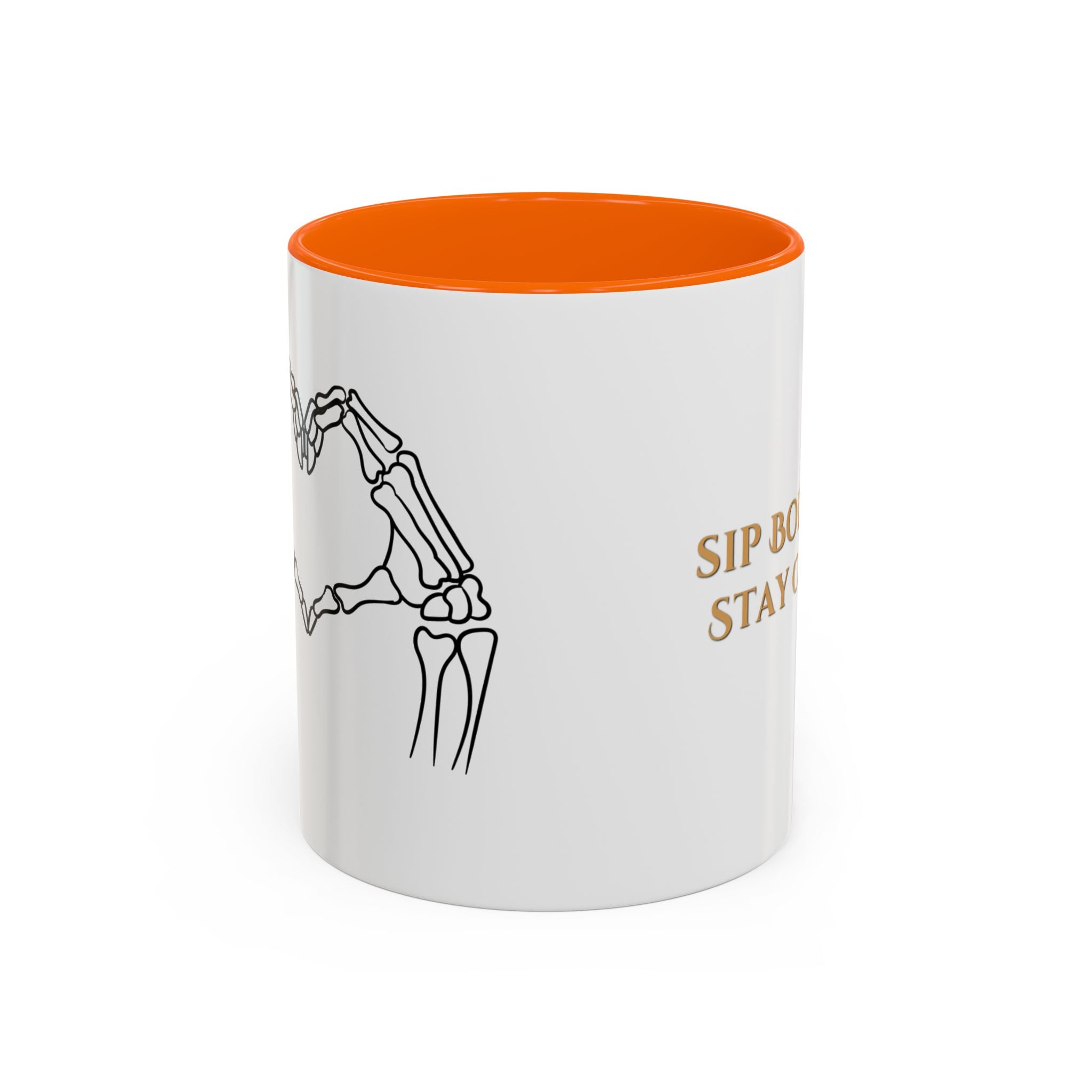 Sip Boldly Stay Obsessed Accent Coffee Mug
