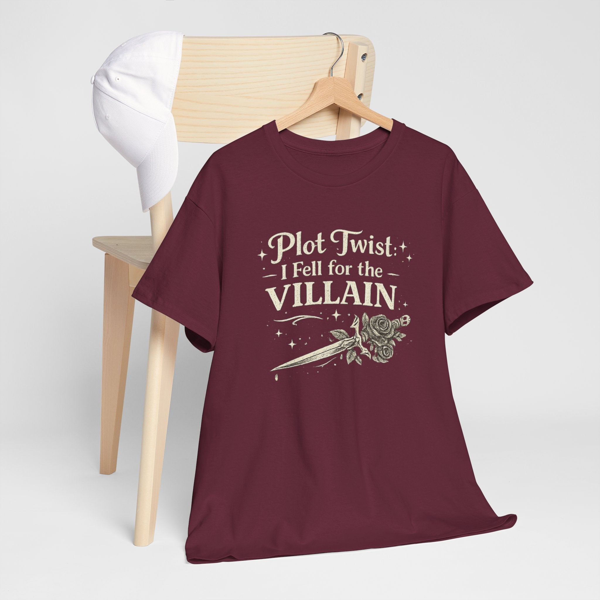 Plot Twist I Fell for the Villain T-Shirt