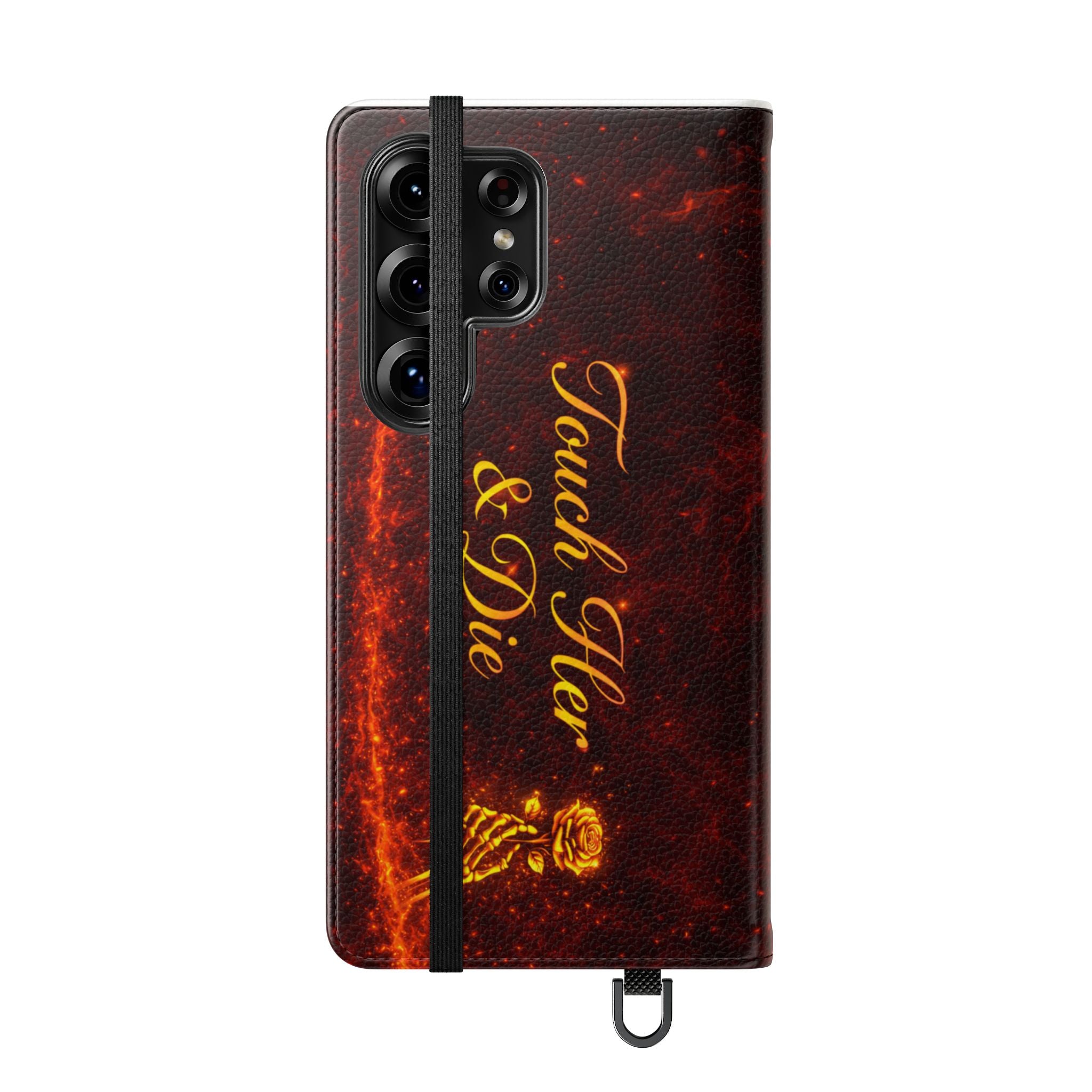 Touch Her & Die Wallet Phone Case