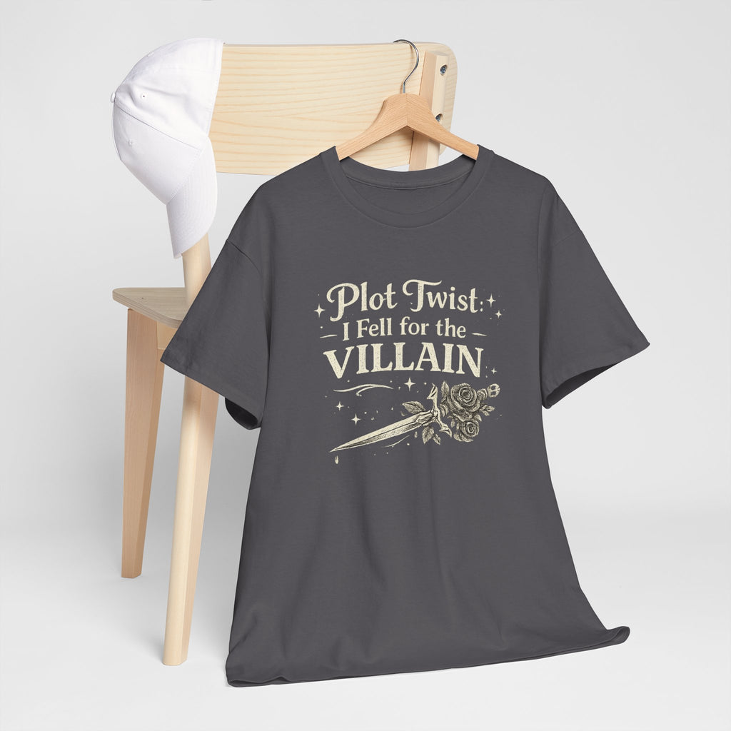 Plot Twist I Fell for the Villain T-Shirt