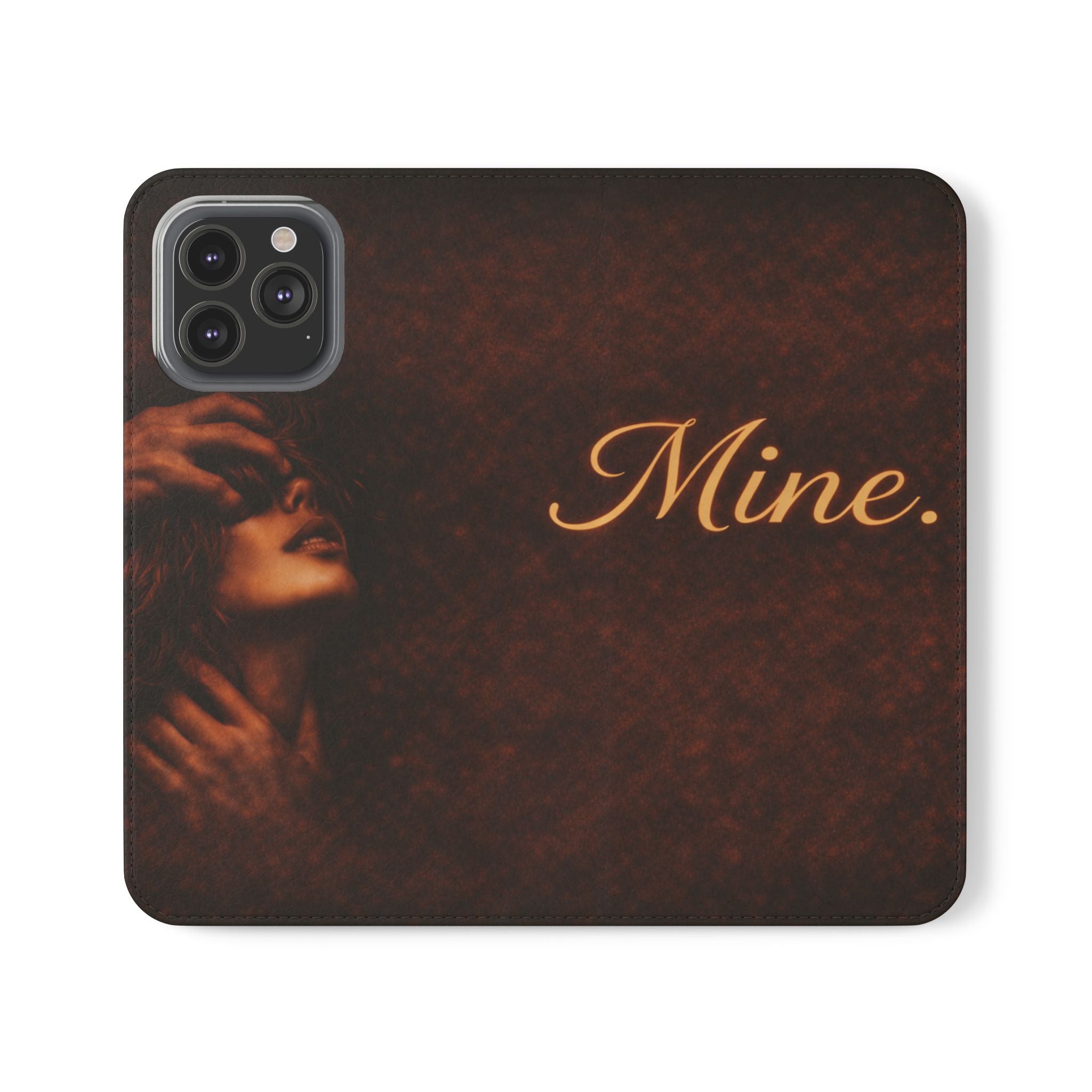 Mine. Leather Wallet Phone Case