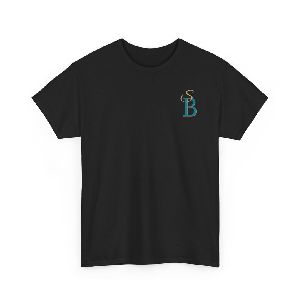 Slow Burn Tee — "Slow Burn Ruins Me Slowly" Minimal Chest Monogram T‑Shirt