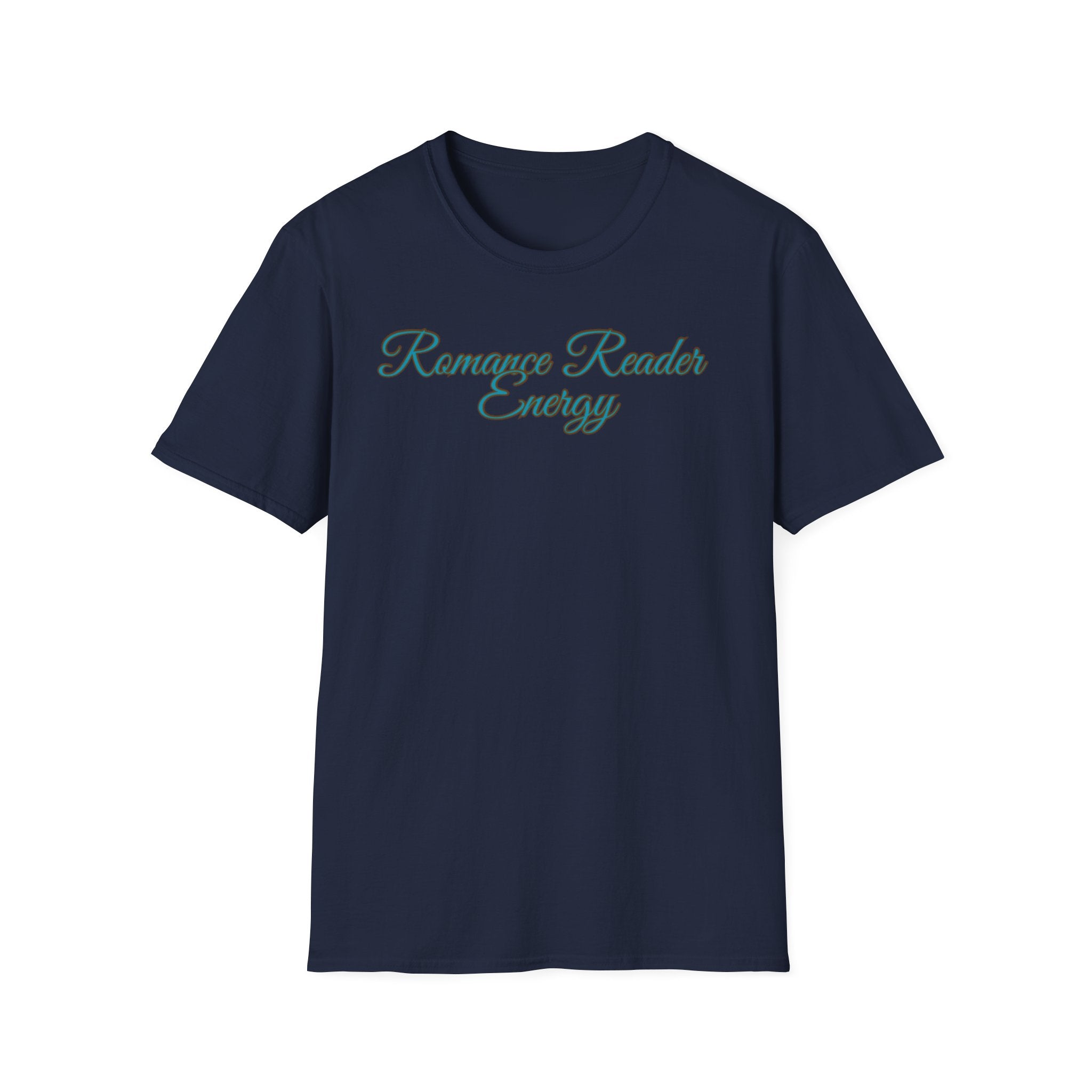 Romance Reader Energy T-Shirt (Teal text)