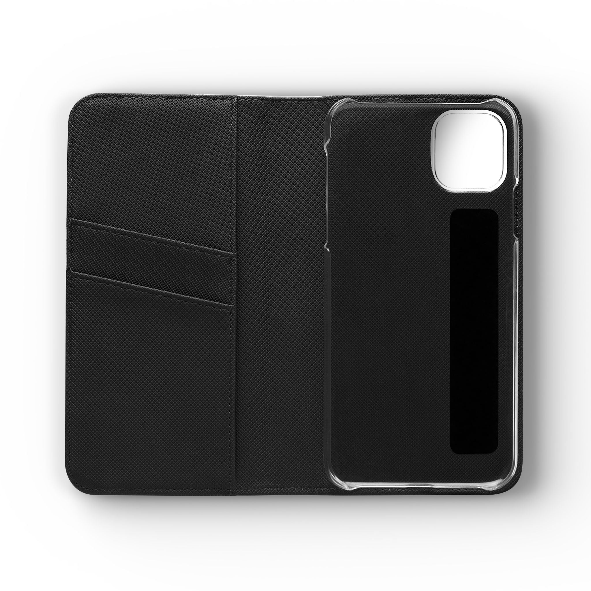 Flip Case – 'Touch Her & Die' Gothic Rose Wallet Phone Case