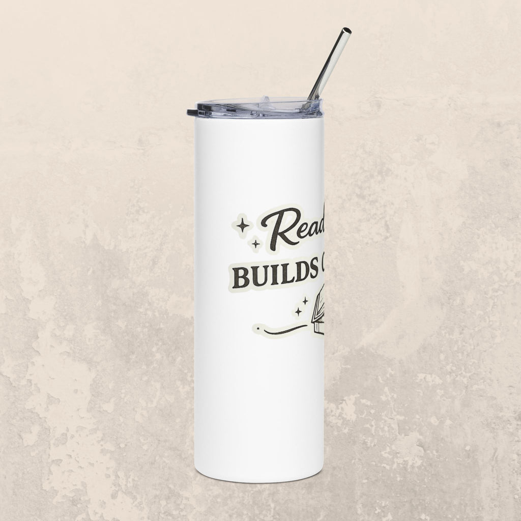 Reading Shapes Character 20oz Stainless Steel Tumbler