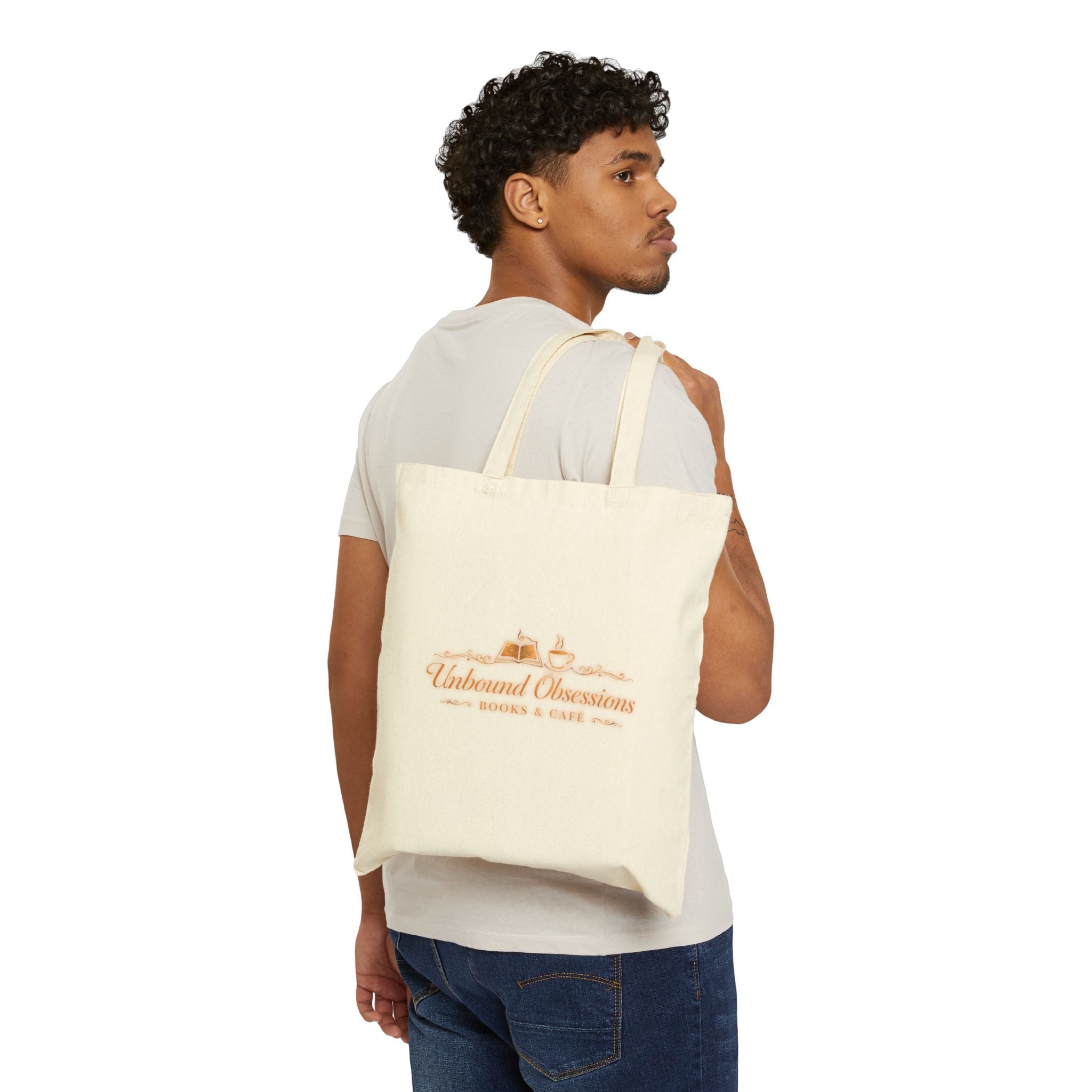 Just One More Chapter Canvas Bookstore Tote Bag