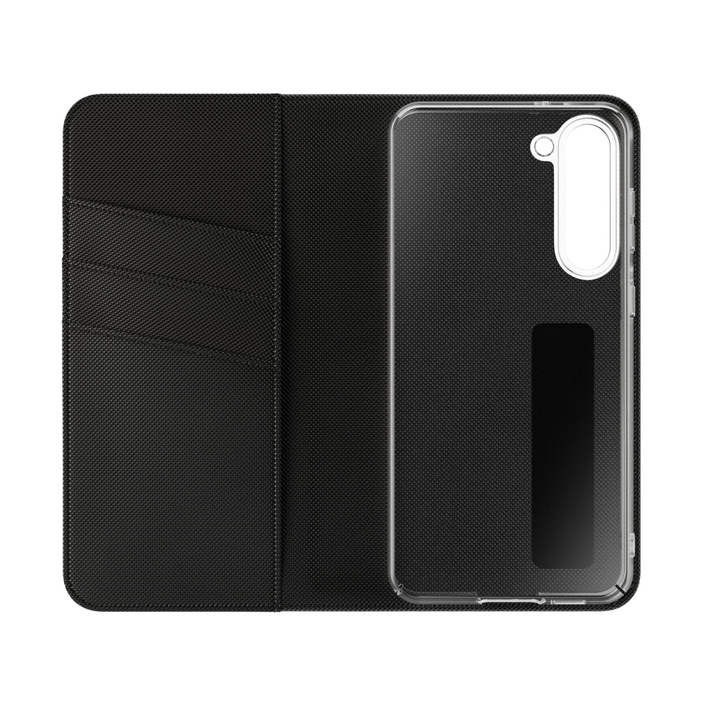 Flip Case – 'Touch Her & Die' Gothic Rose Wallet Phone Case