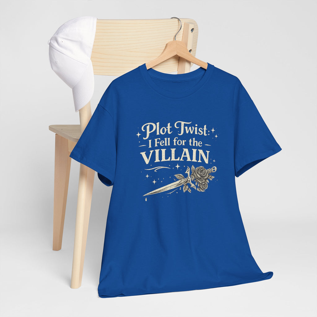 Plot Twist I Fell for the Villain T-Shirt