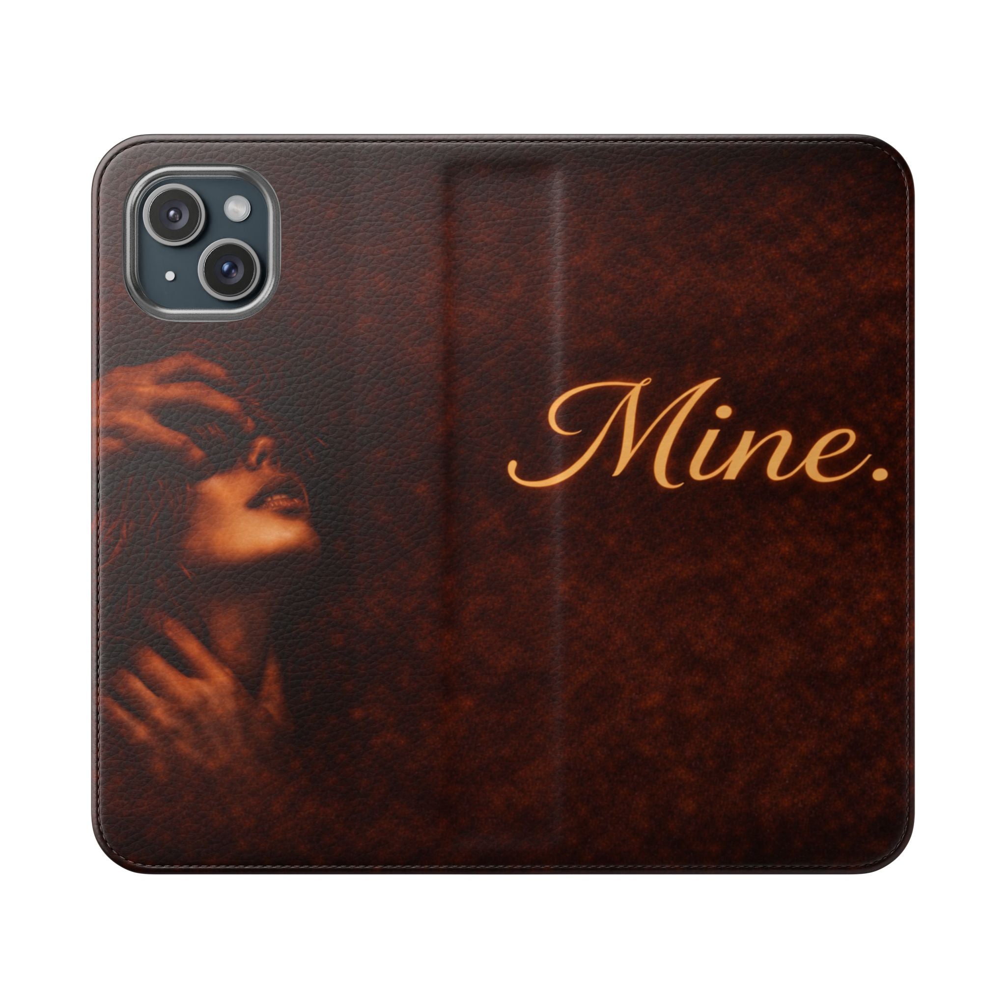 Mine. Leather Wallet Phone Case