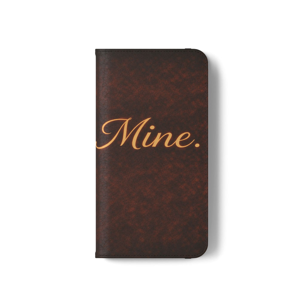 Mine. Leather Wallet Phone Case