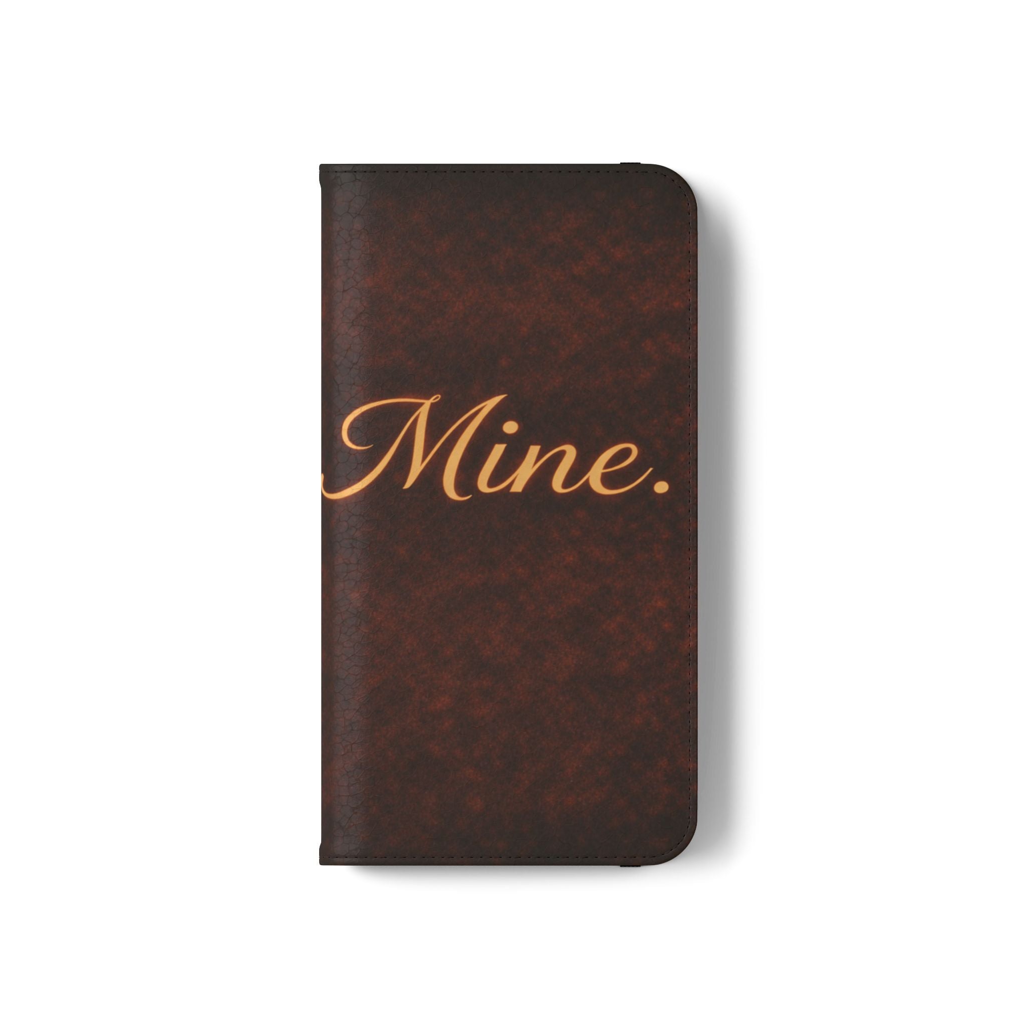 Mine. Leather Wallet Phone Case